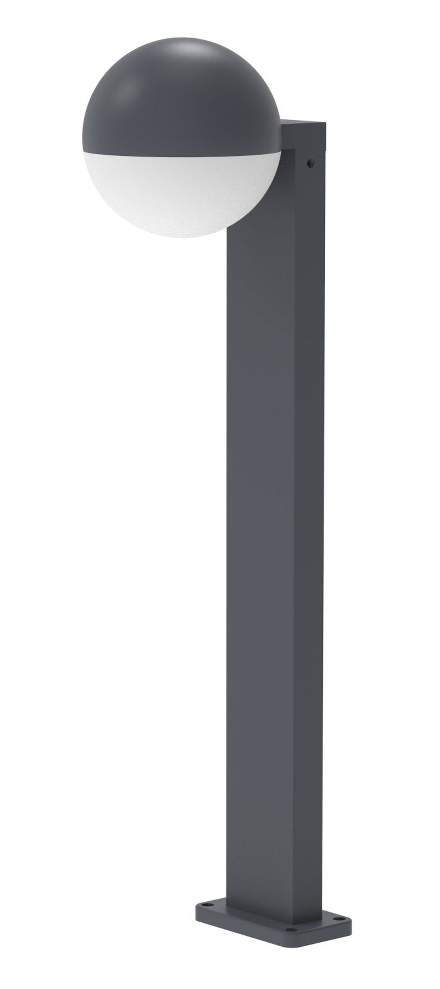 Lampadaire flexible aluminium 70 cm E27 IP54 faible éblouissement