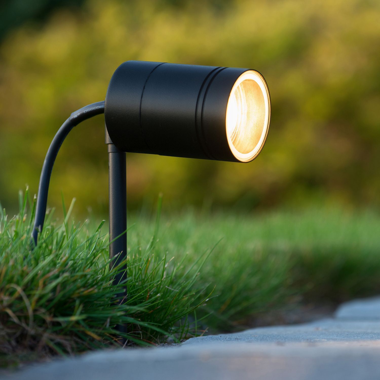 Licht, Gartenlampe, LED, Spotlight, Standleuchte