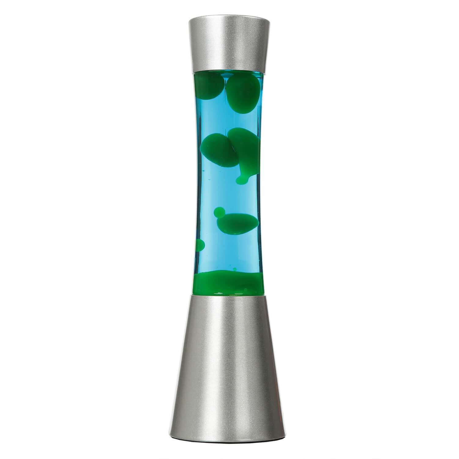 Lampe à lave colorée Bleu Vert avec interrupteur H:39cm SANDRO