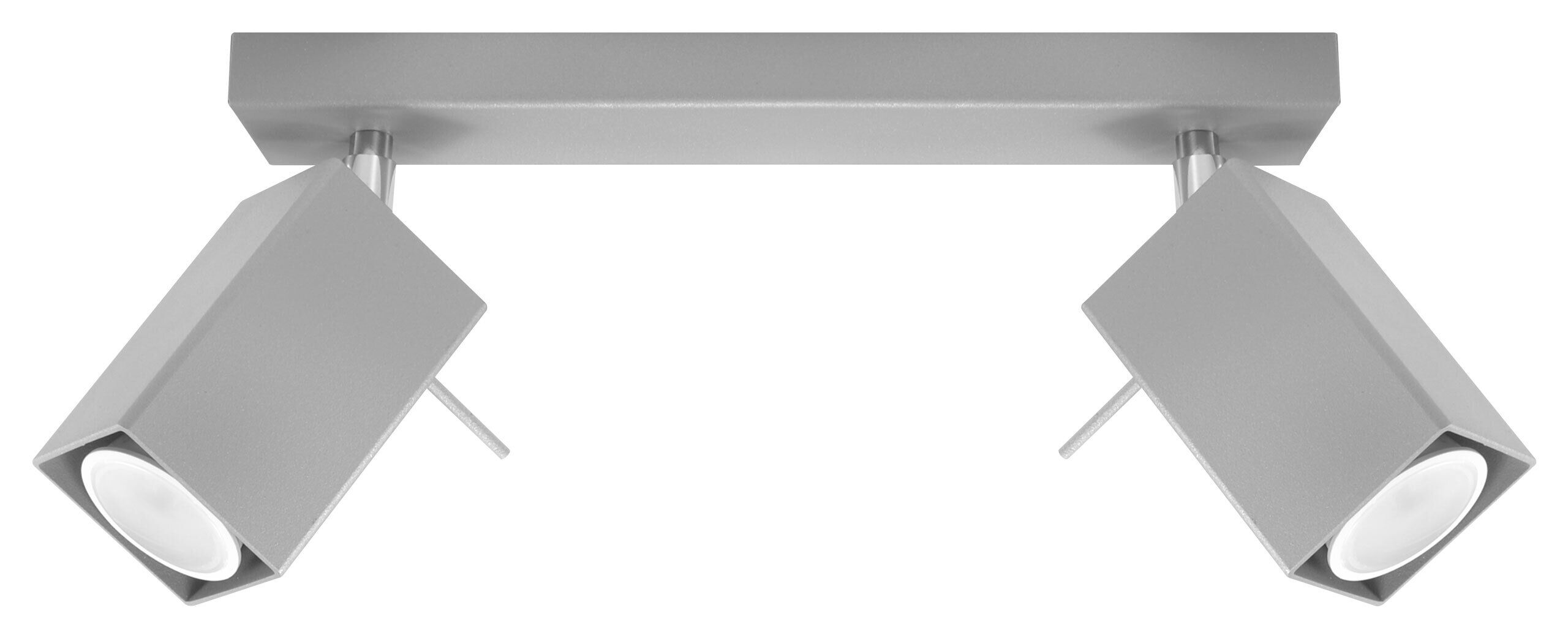 Projecteur gris L:30cm Métal Moderne FALERIA Salon