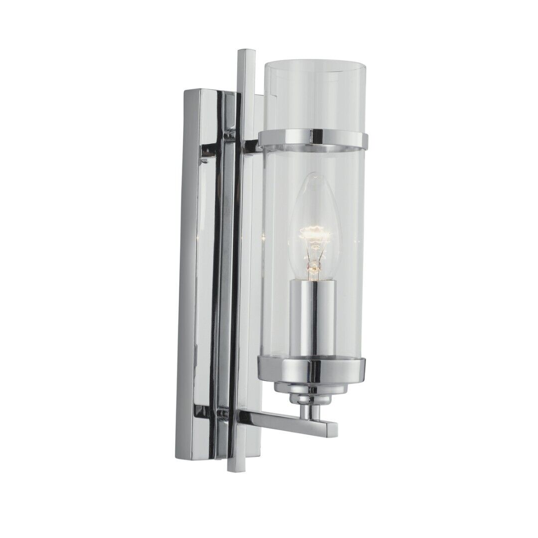 Applique murale verre clair