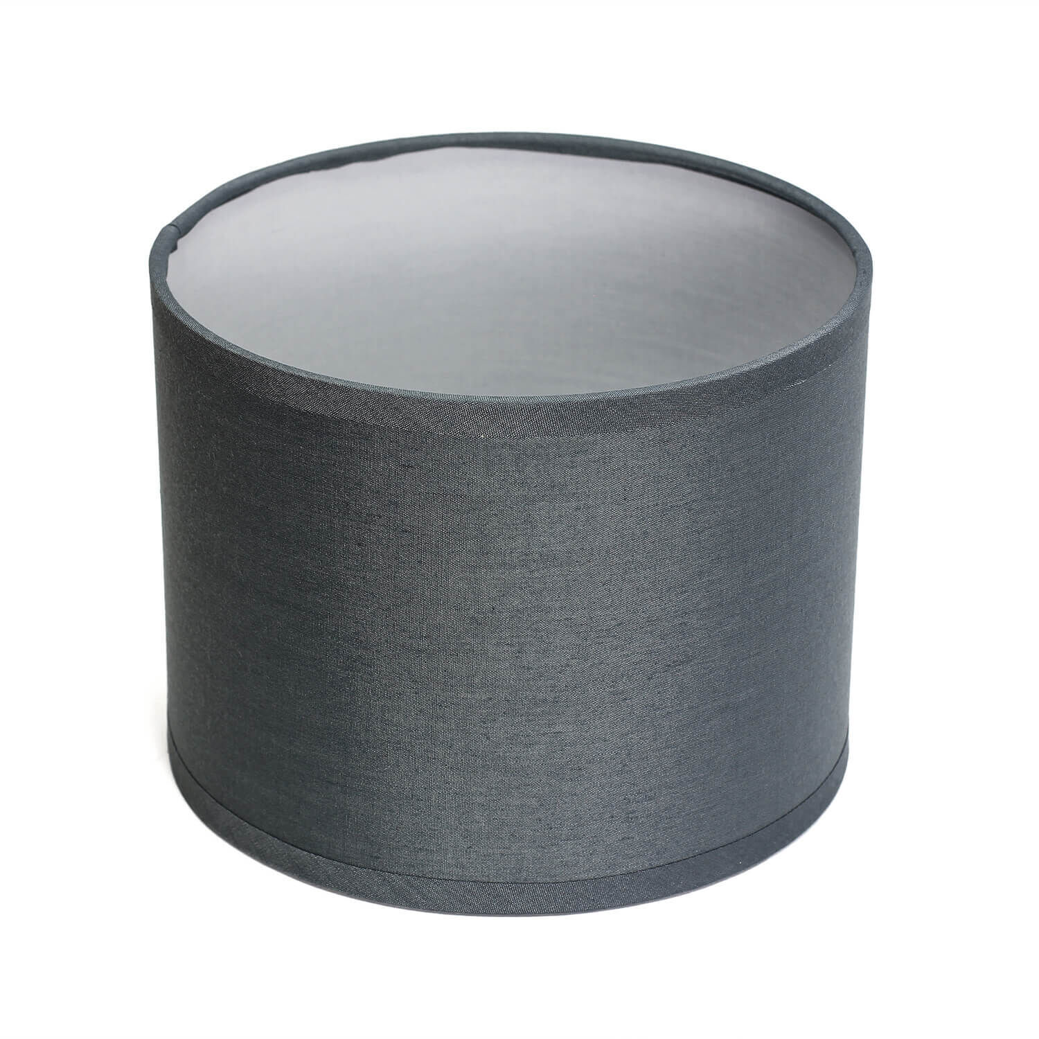 Tissu Abat-jour E14 Lampe de table Anthracite