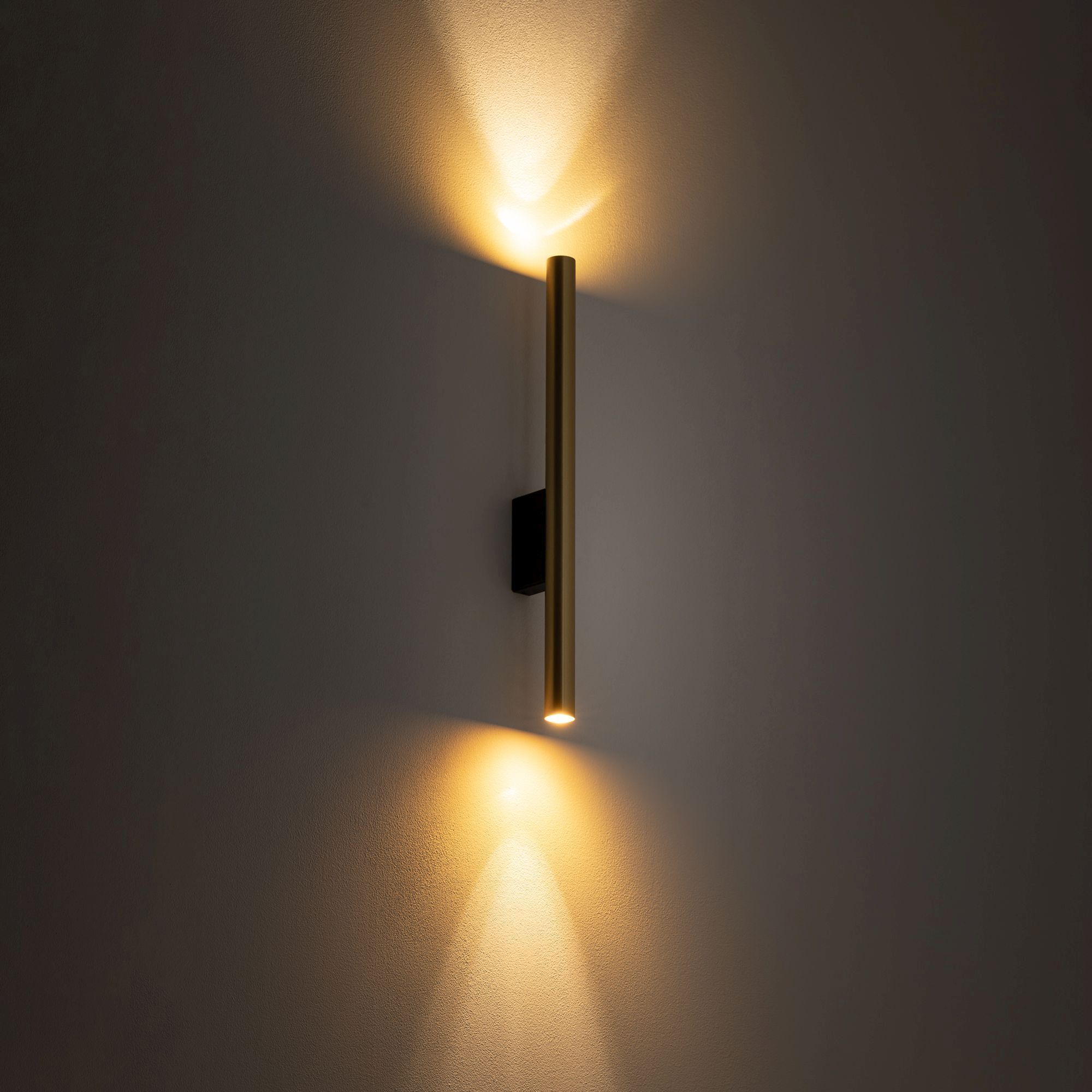 Wandleuchte, Wandleuchte Wand, LED-Leuchte, goldfarben, Wandlampe