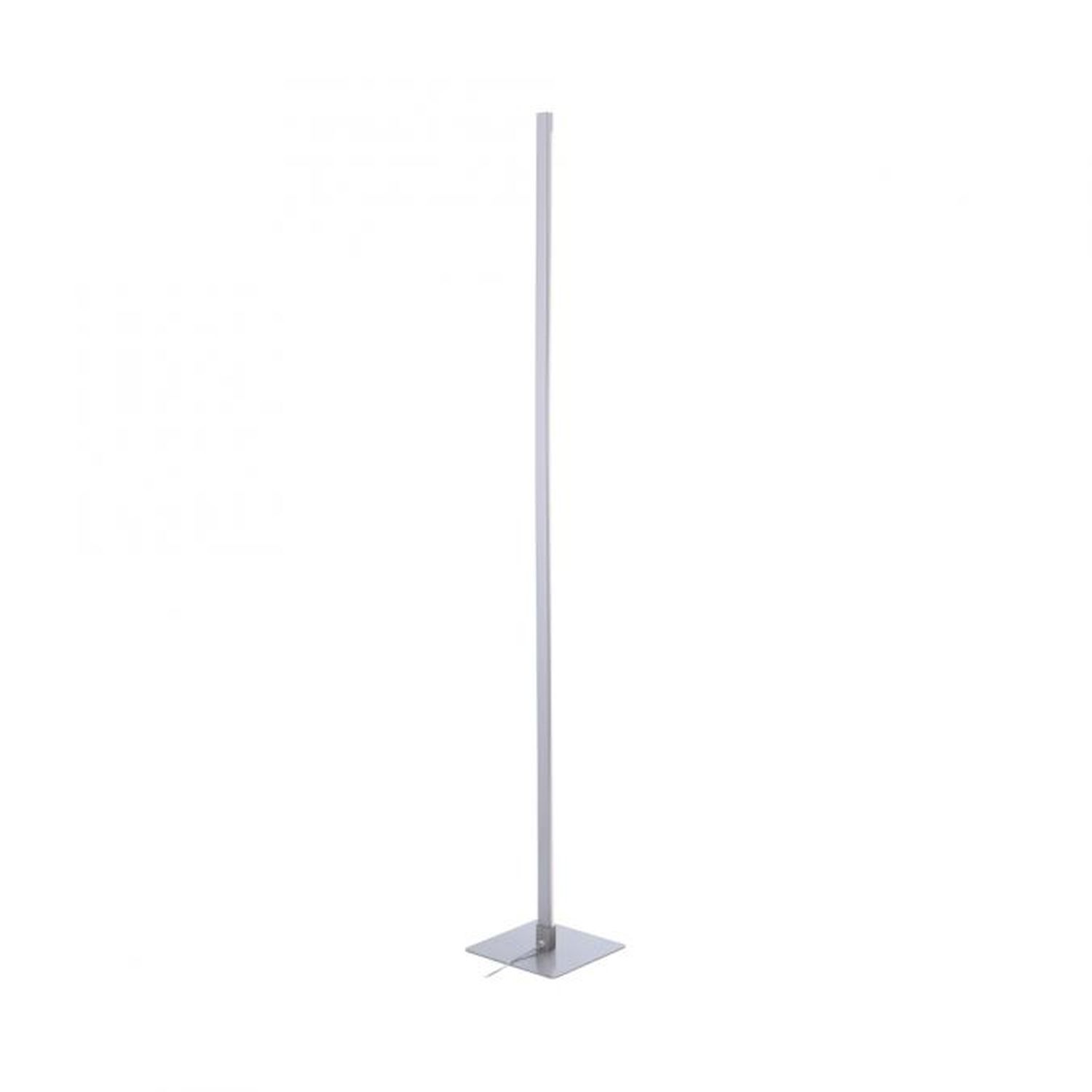 Stilvolle LED Stehlampe Metall dimmbar 150 cm in Stahl