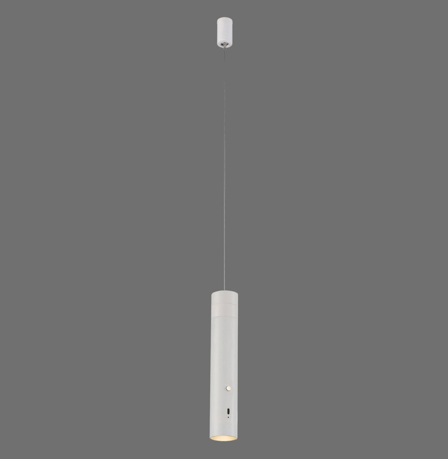 Suspension LED rechargeable Blanc Métal Touch Variation 3000 K 3 W Lampe