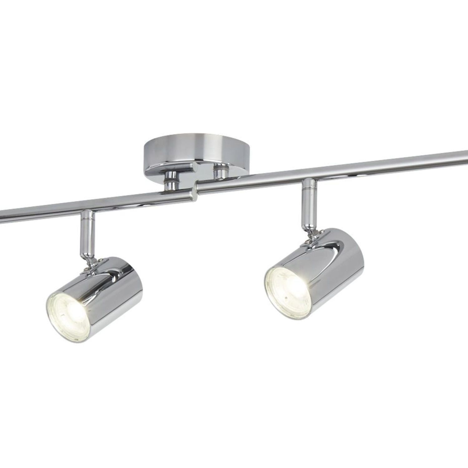 Spot de plafond LED chrome 3000 K 1459 lm métal