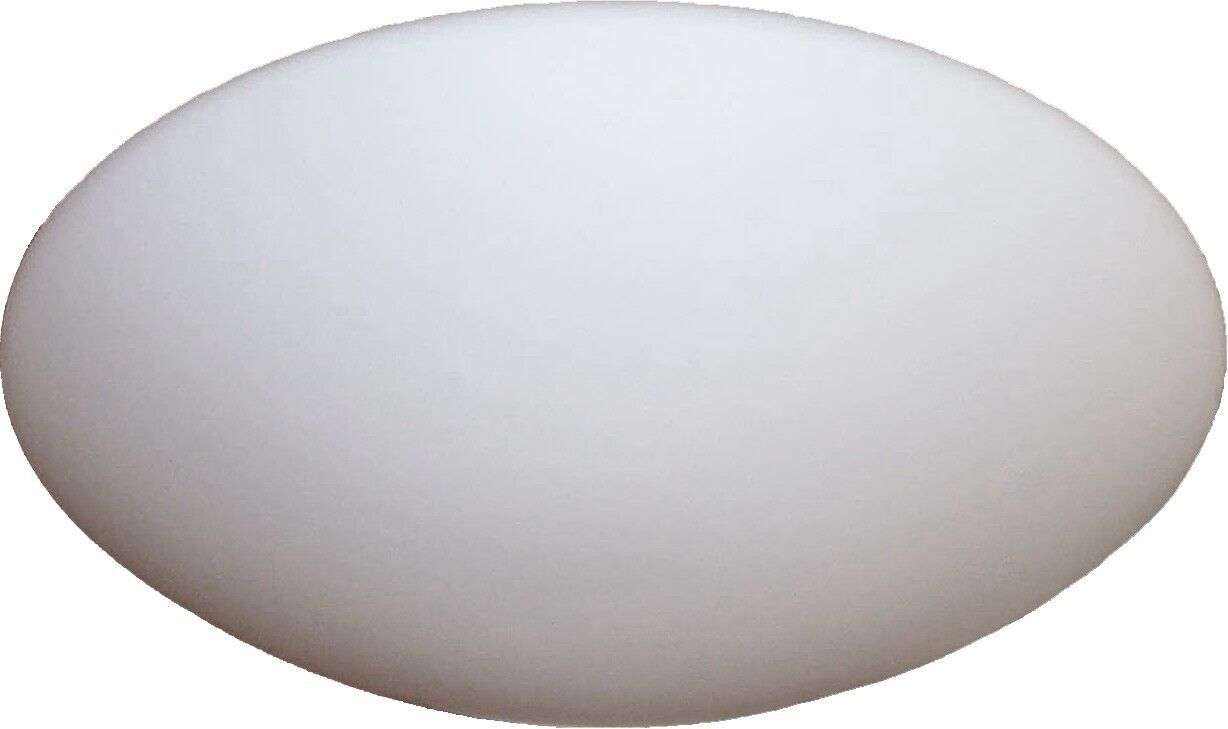 Plafonnier LED avec abat-jour en verre blanc mat