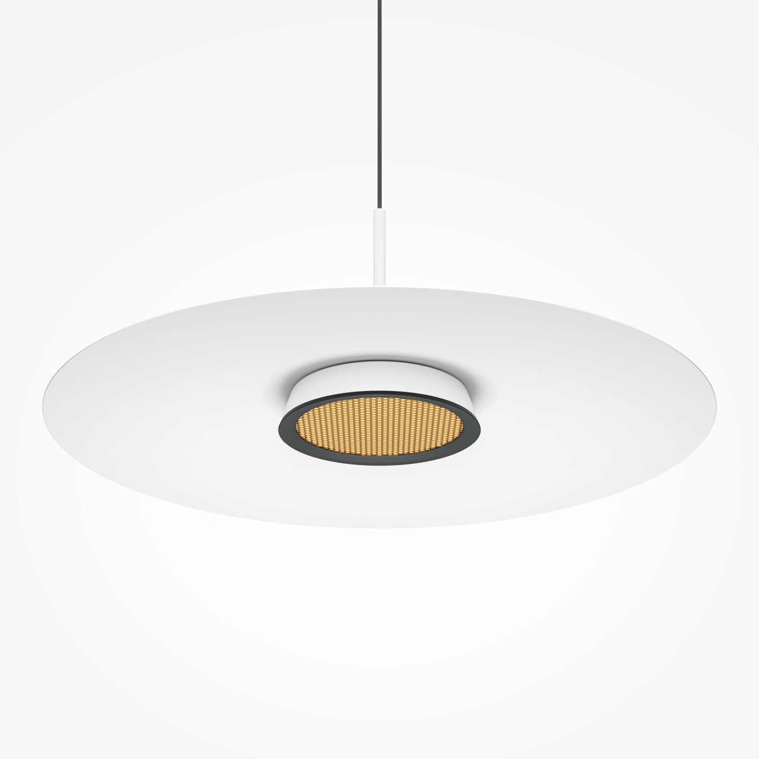 LED Pendelleuchte Aluminium warmweißes Licht 3000 K Deckenleuchte, Gerät, Deckenventilator, Elektrisches Gerät