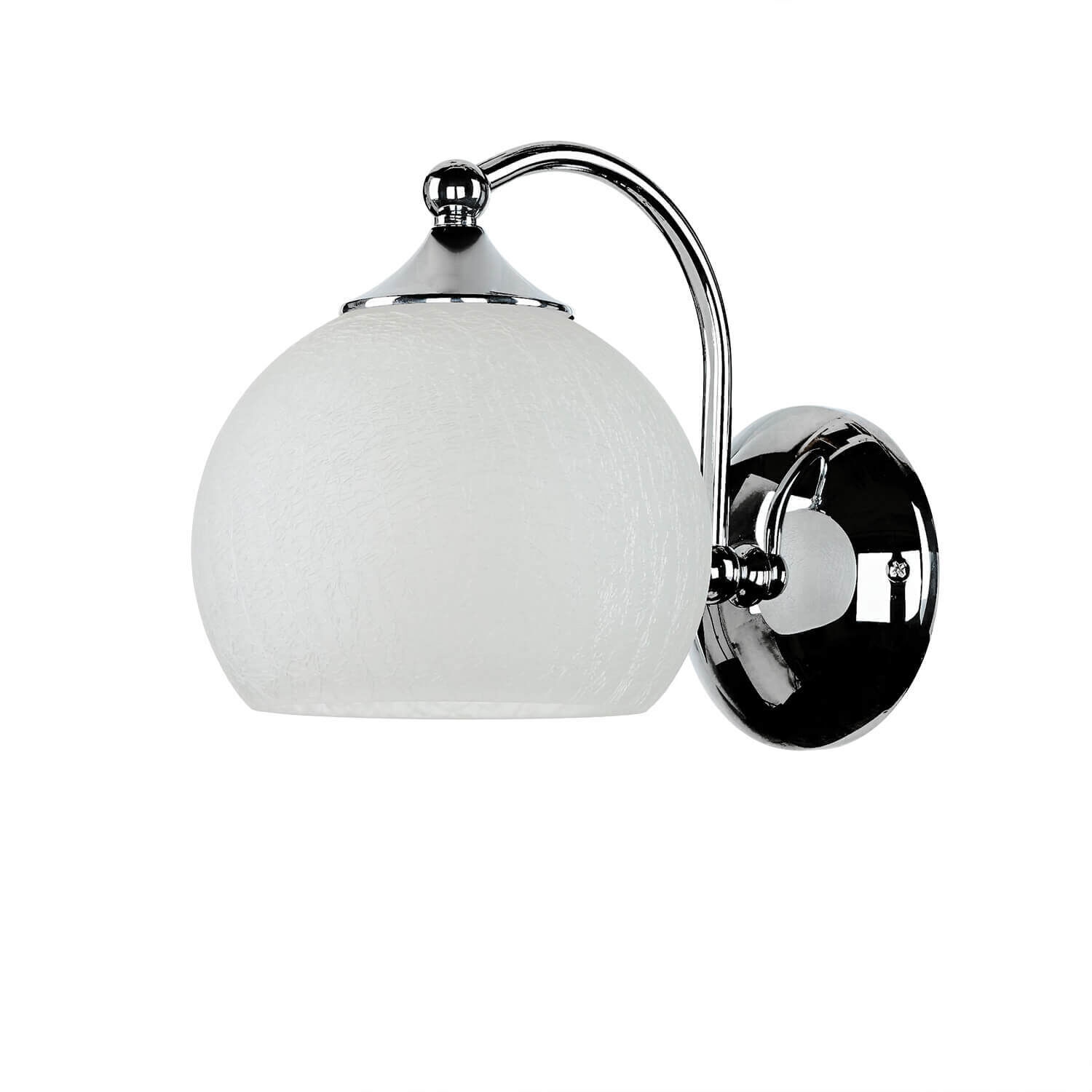 Applique murale Blanc Chrome NABO Applique murale Salle de bain Couloir