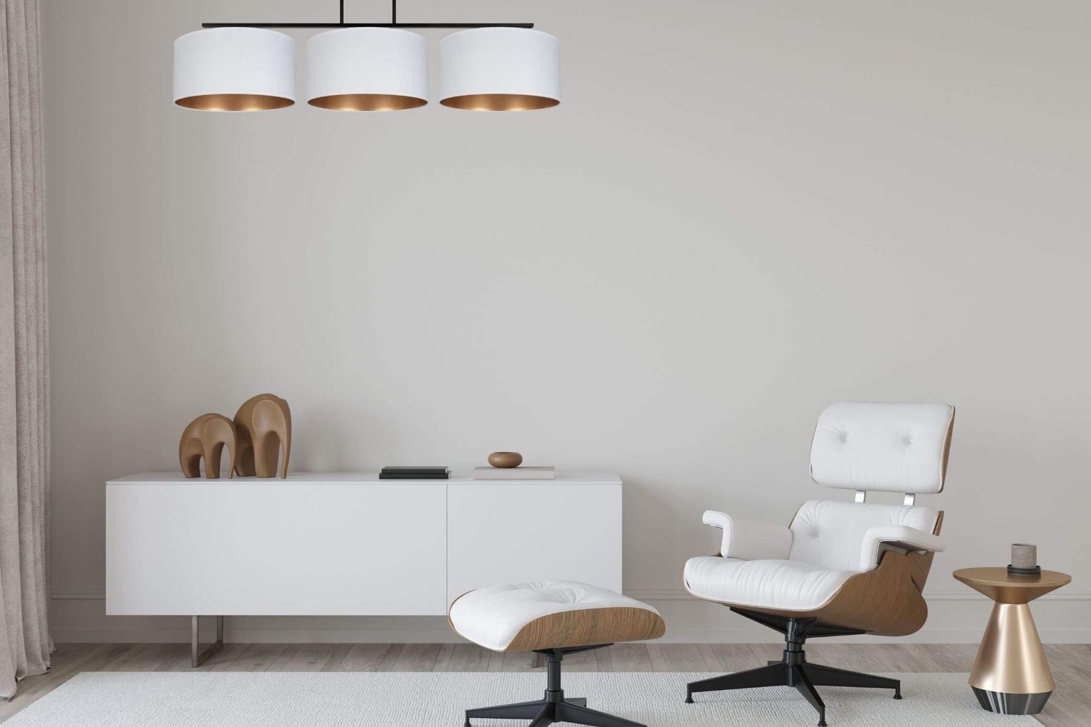 Lampe, Stuhl, Mobiliar