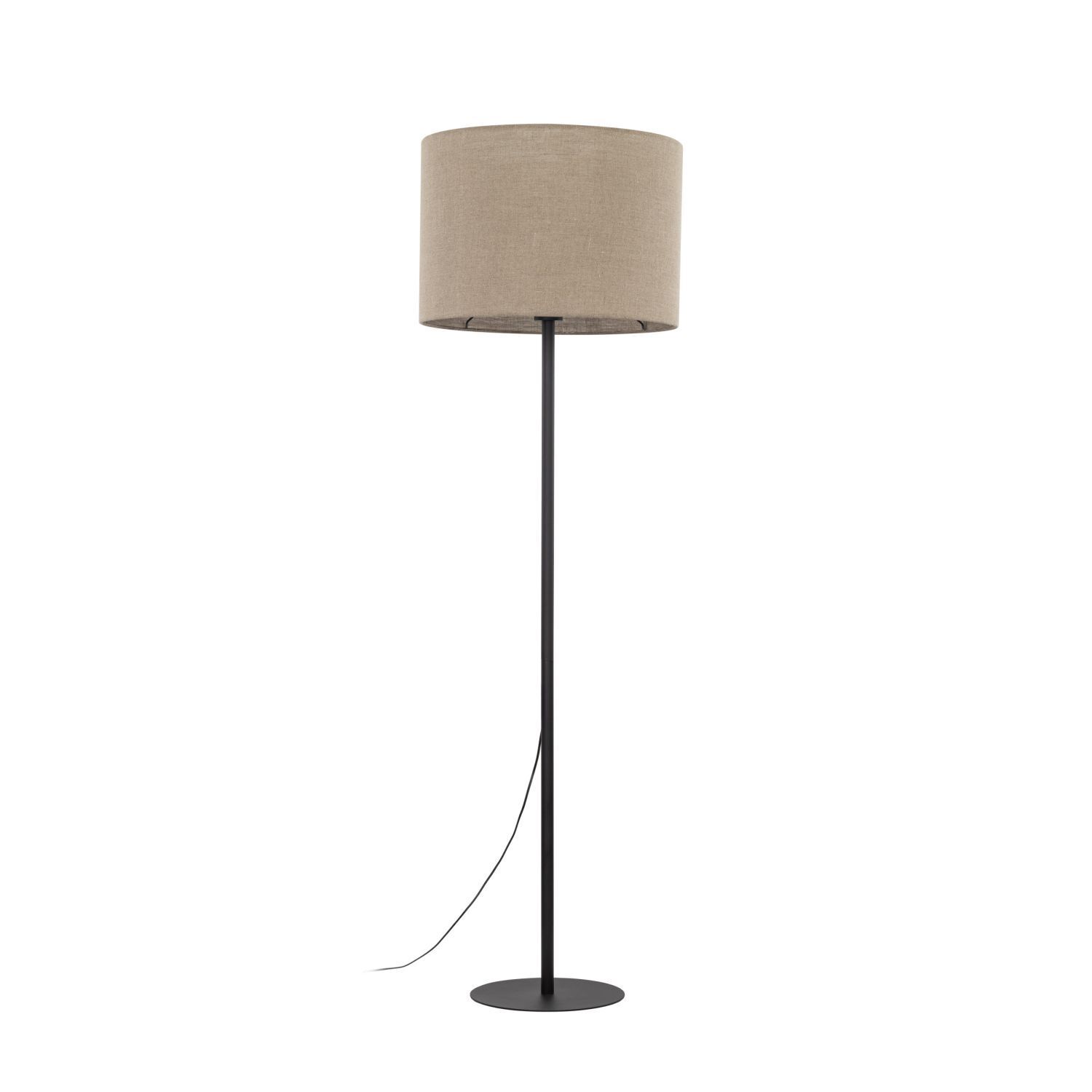 Lampadaire 165 cm Ø 50 cm Métal Jute E27 MARINUS Lampe, Lampenschirm