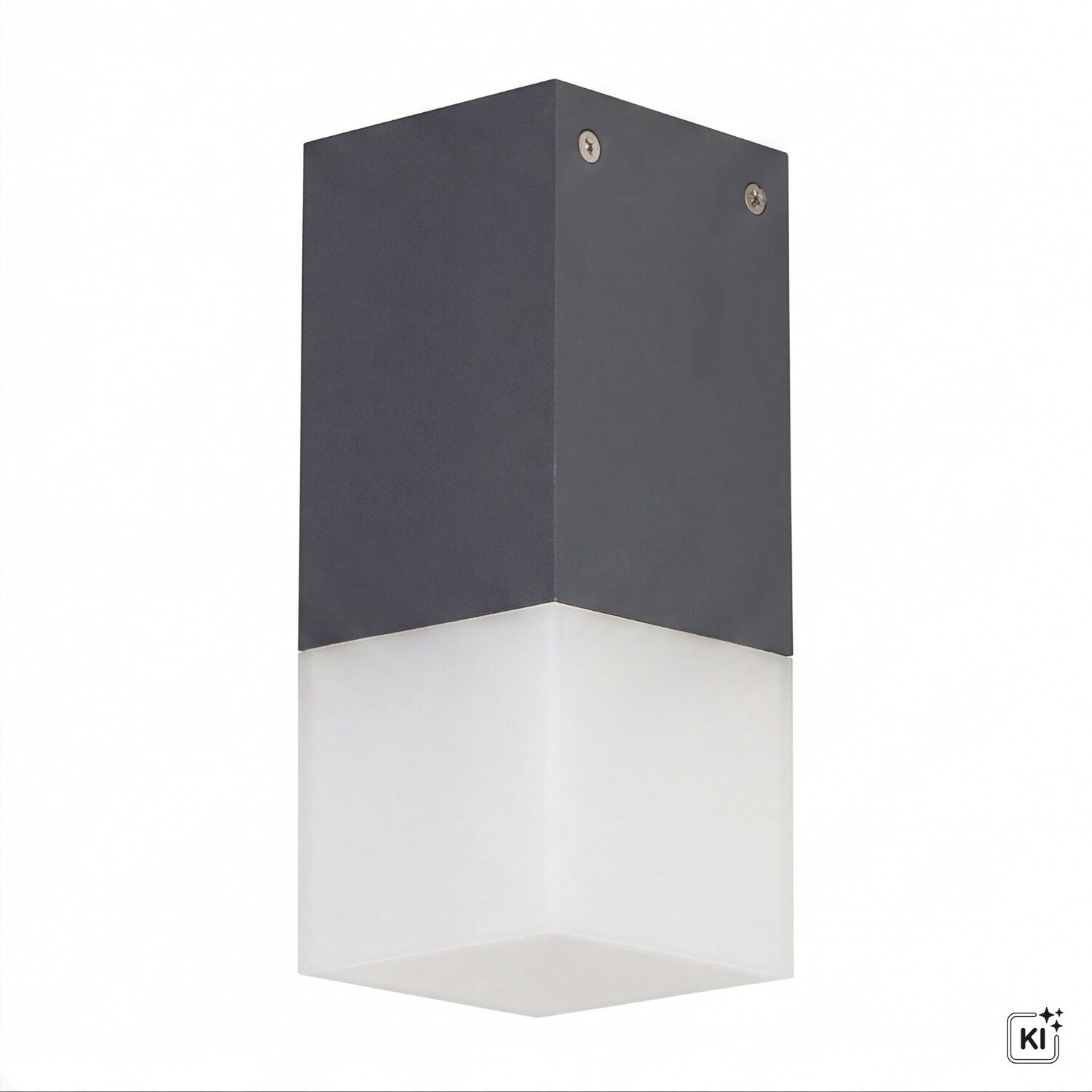 Lampe d'extérieur Anthracite IP44 Moderne rectangulaire E27