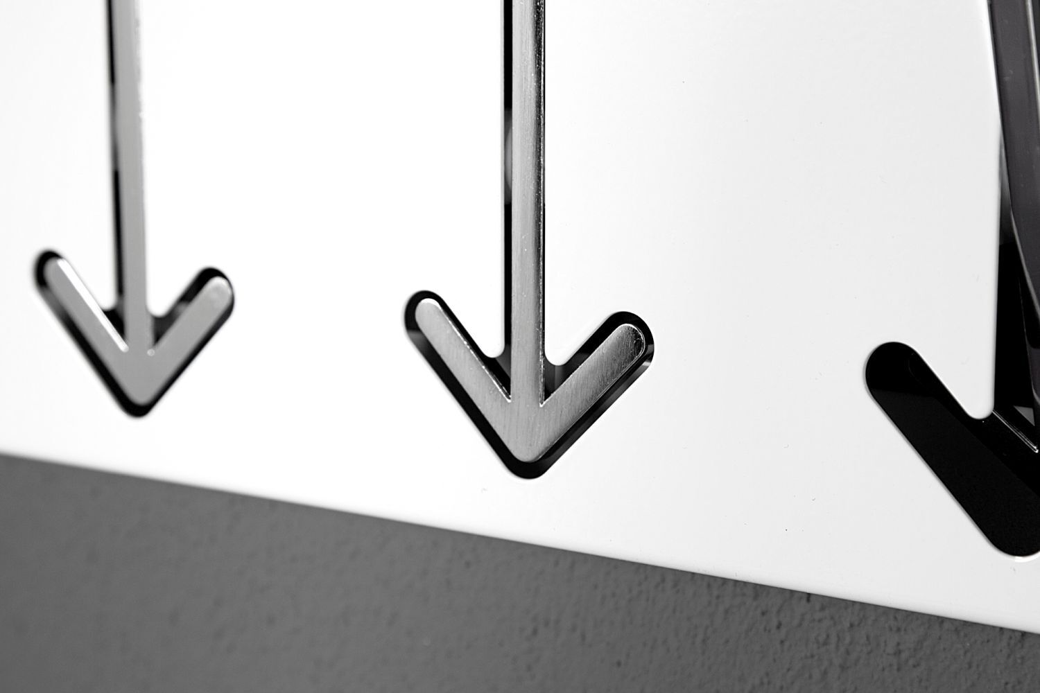 Crochet mural blanc Crochet de vestiaire couloir B-Ware