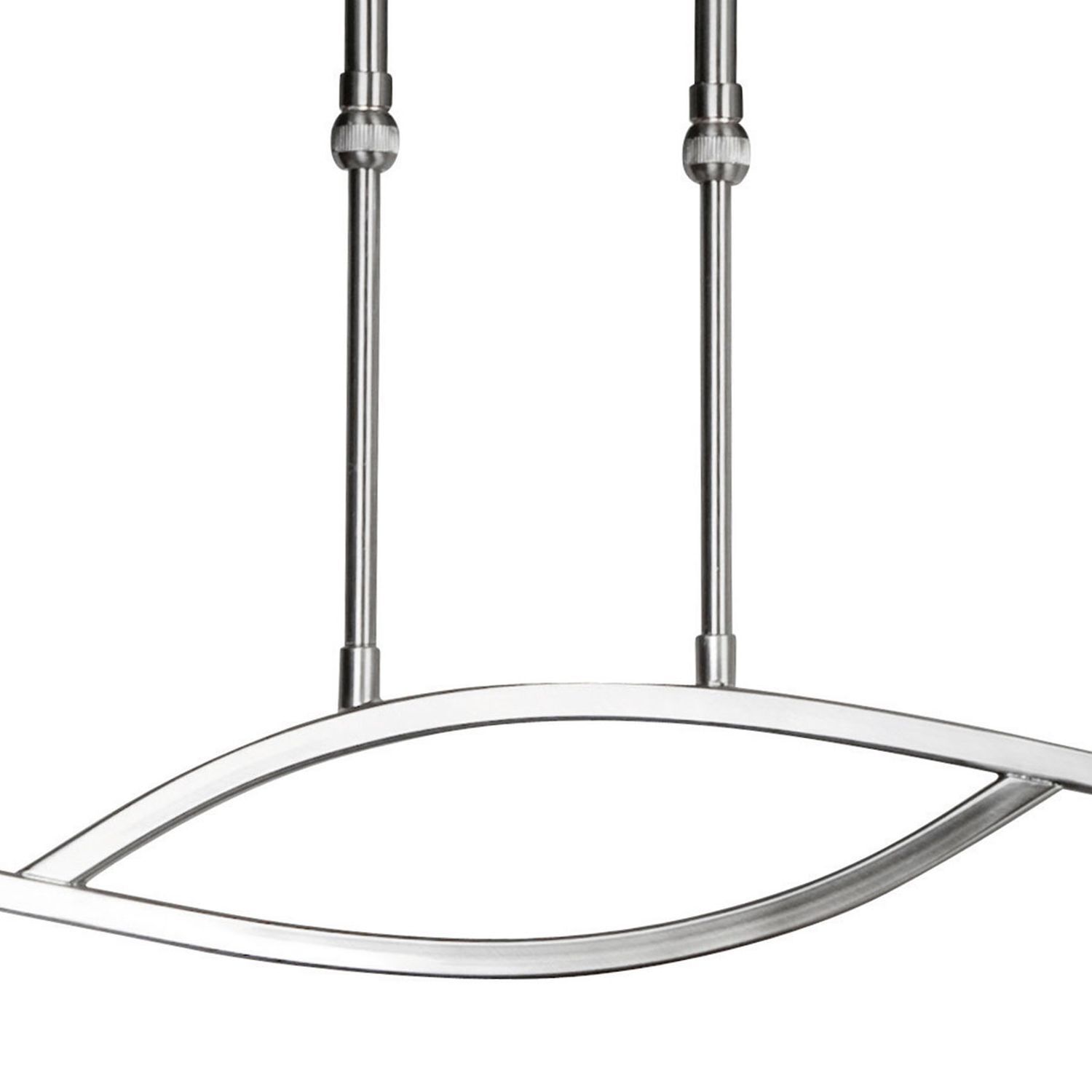 Plafonnier confortable métal verre en acier blanc 82 cm
