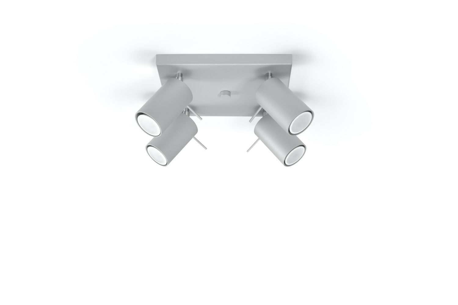 Spot moderne gris acier flexible GU10 ETNA