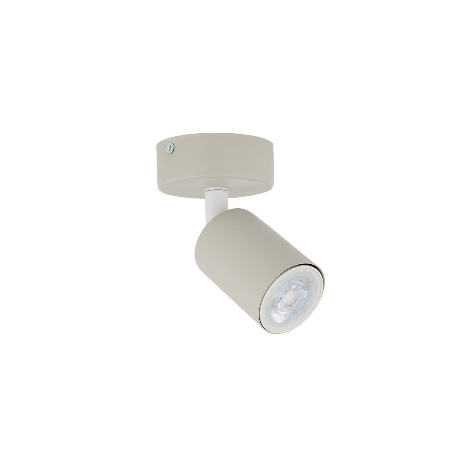 Lampe pour chambre d'enfant Plafond métal Ø 13 cm petit beige GU10