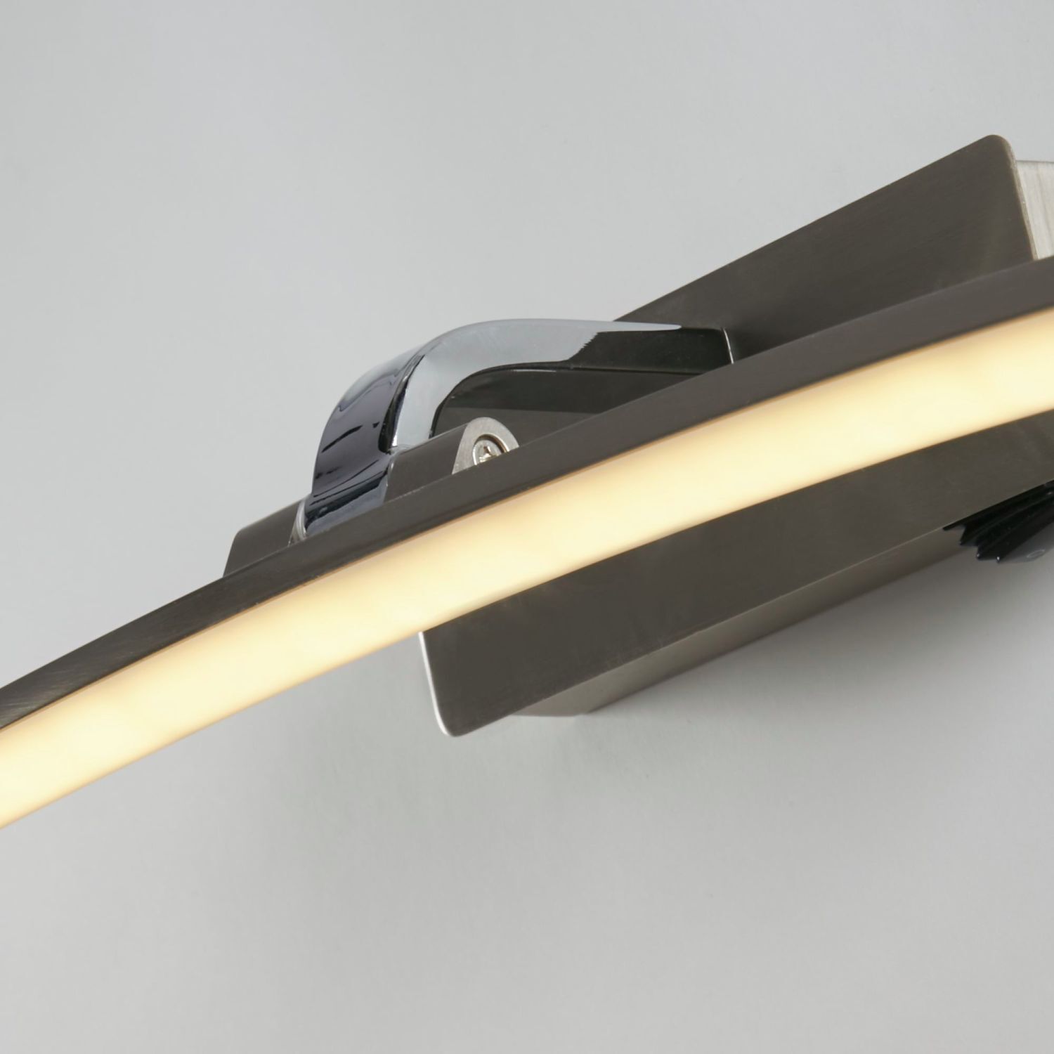 Lampe à tableau LED argentée Métal 3000 K 511 lm Moderne