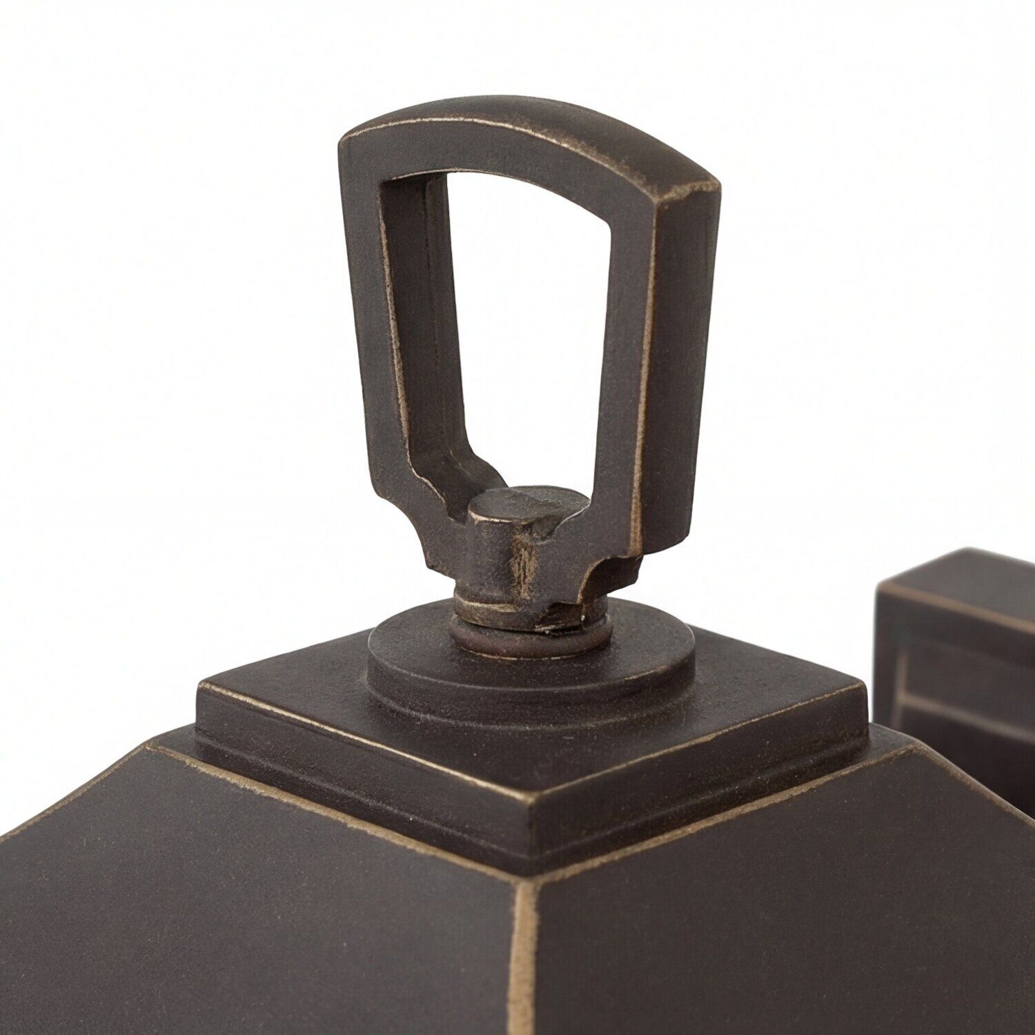 aussen-wandleuchte-aussenlampe-kenneth-2-flammig-geoeltes-bronze-oelgeriebenes-bronze-rustikal-vintage-04 Laterne, hängende Laterne, Metall-Laterne, schwarze Laterne, geometrische Laterne
