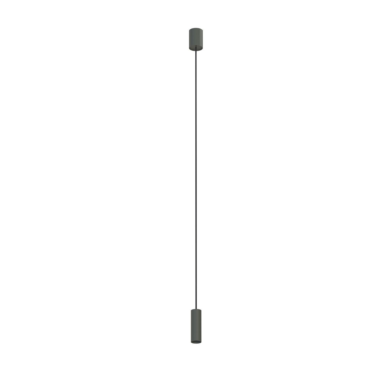 Suspension réglable GU10 R35 Ø 4 cm Gris Métal Moderne