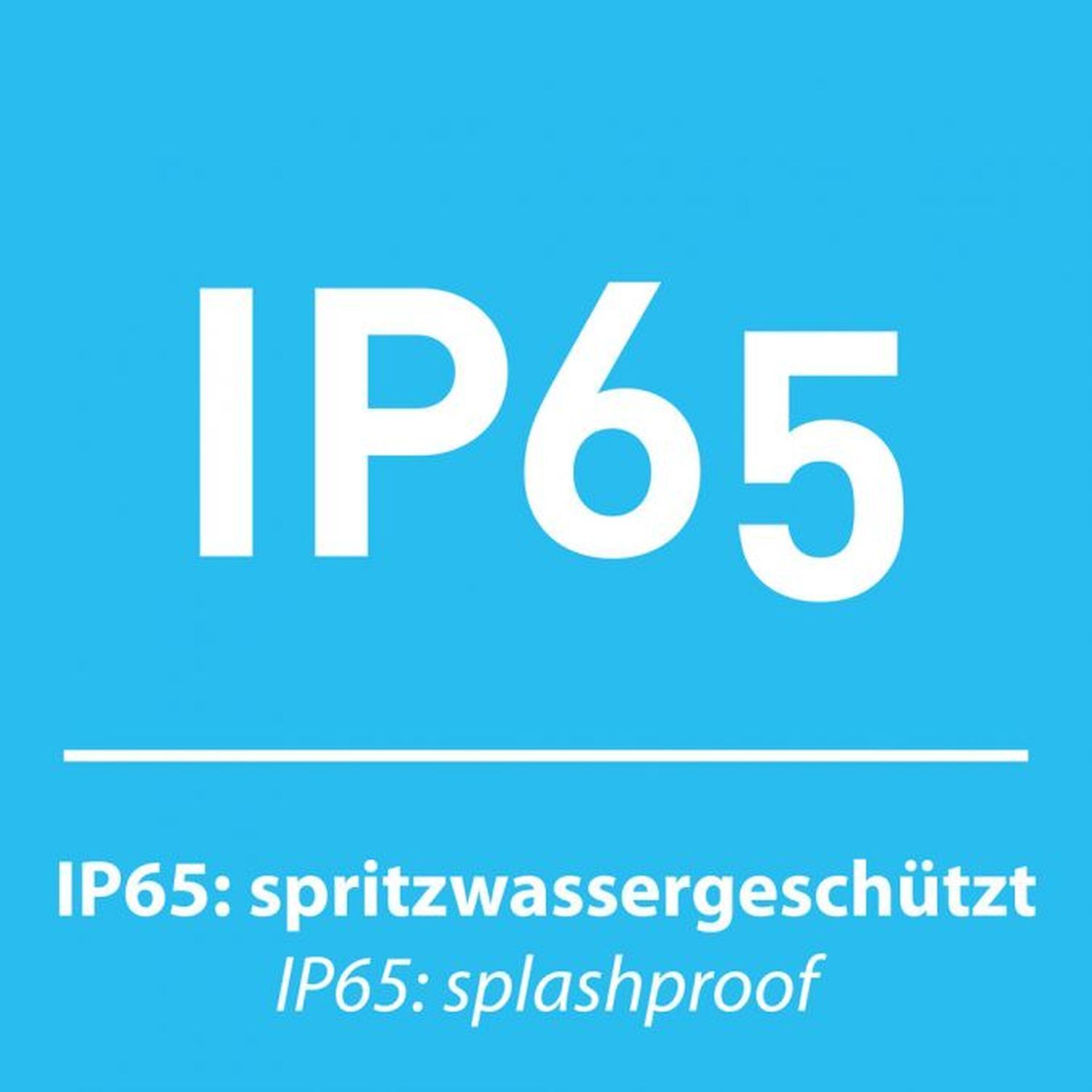 LED Außenleuchte Wand Aluminium B:50 cm IP65 Up & Down Werbung, Plakat, Text