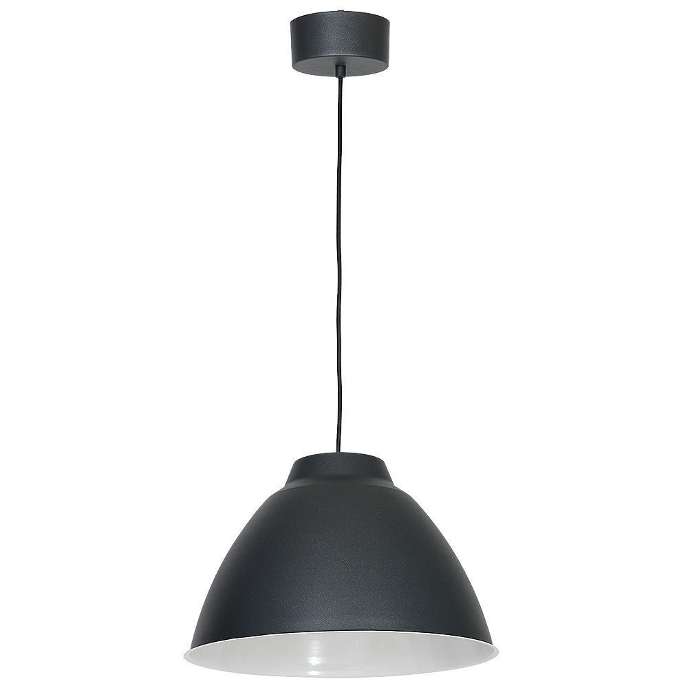 Lampe à suspendre rétro cuisine table à manger en gris foncé