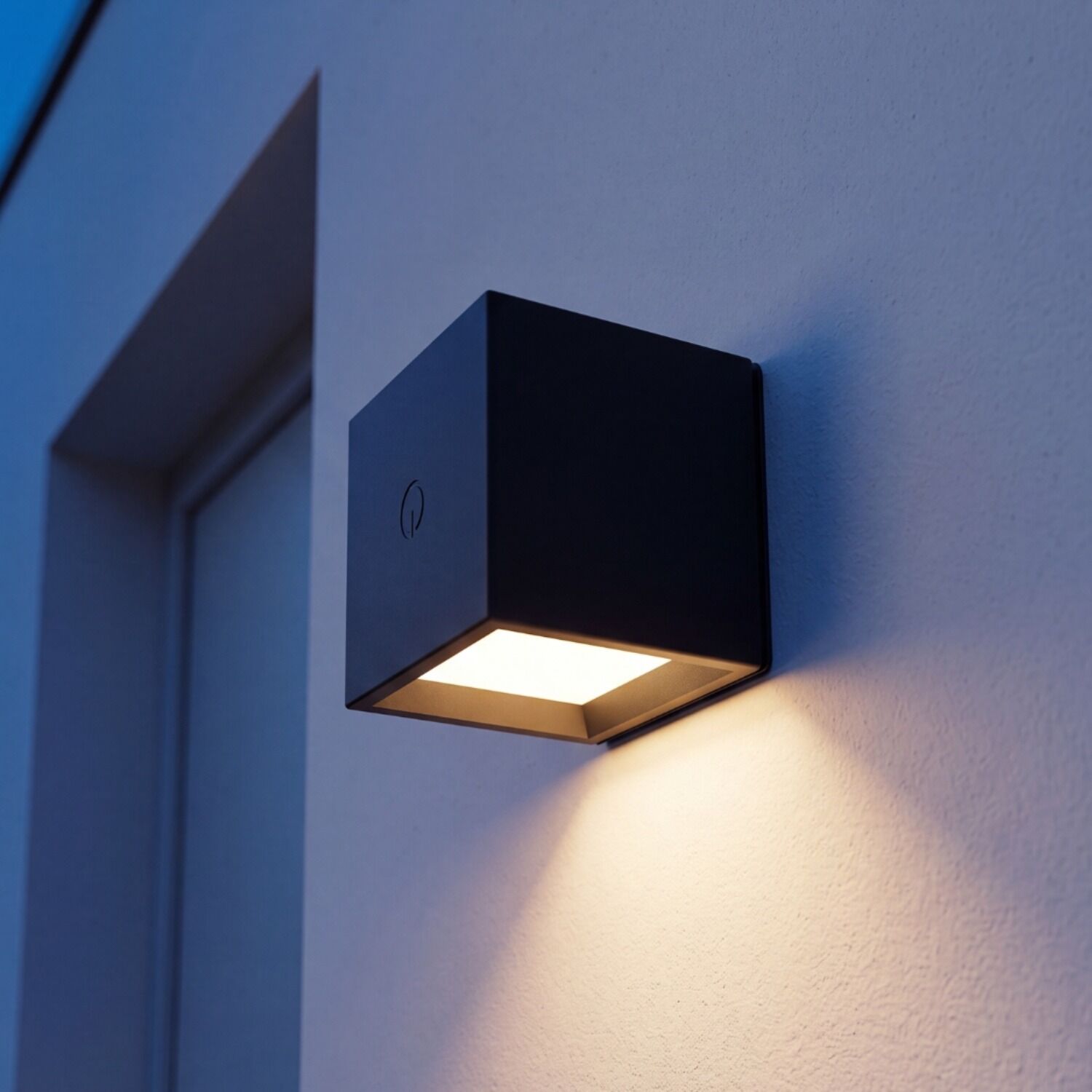 126608-akku-wandleuchte-led-dimmbar-mit-touch-schalter-schwarz-b-75-cm-klein-eckig-3000-k-ohne-bohren-wandlampe-innen-1 aussenleuchte, wandlampe, qb_light, kubus lampe, aussenbeleuchtung