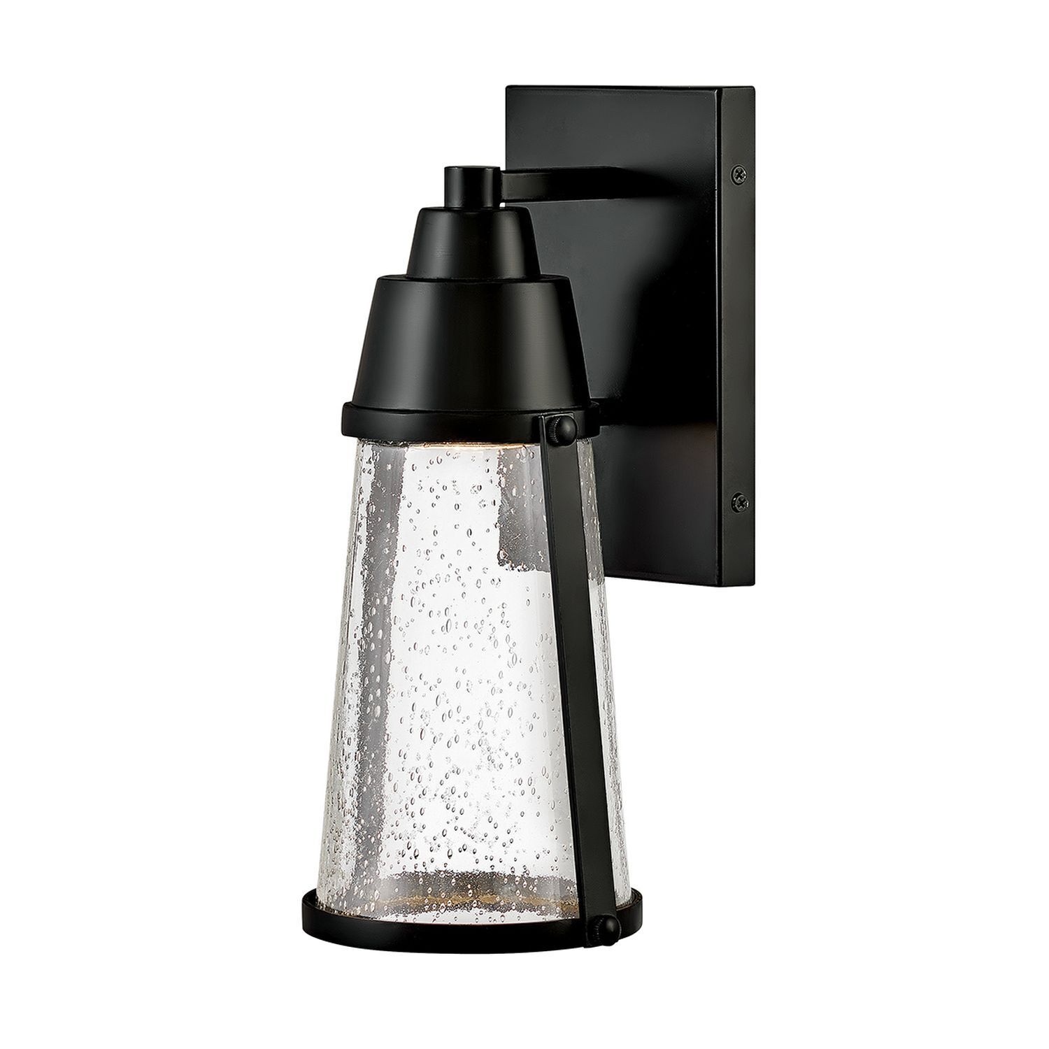 Applique murale extérieure GU10 IP44 H : 30,7 cm Noir