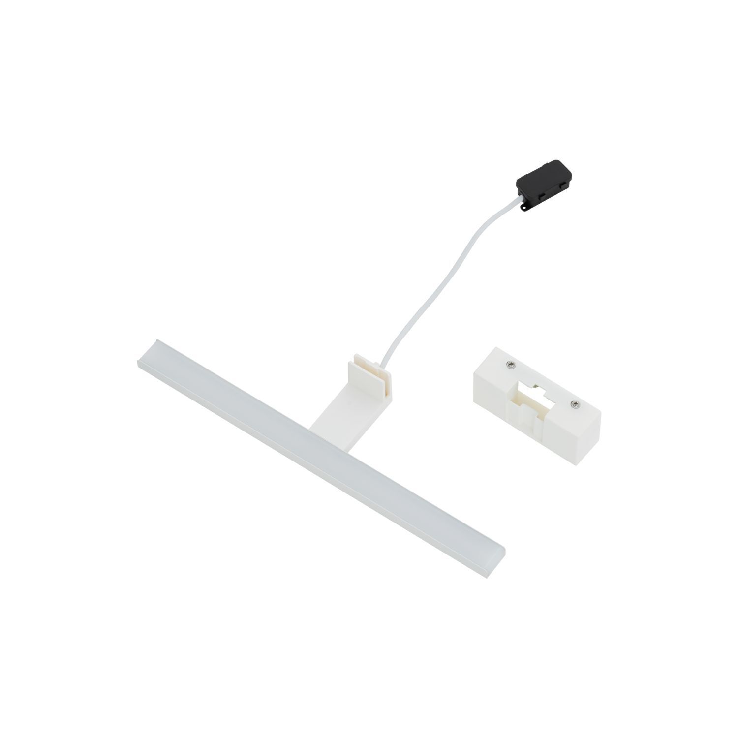 Lampe LED pour miroir blanc neutre 4000 K 650 lm IP44 blanc