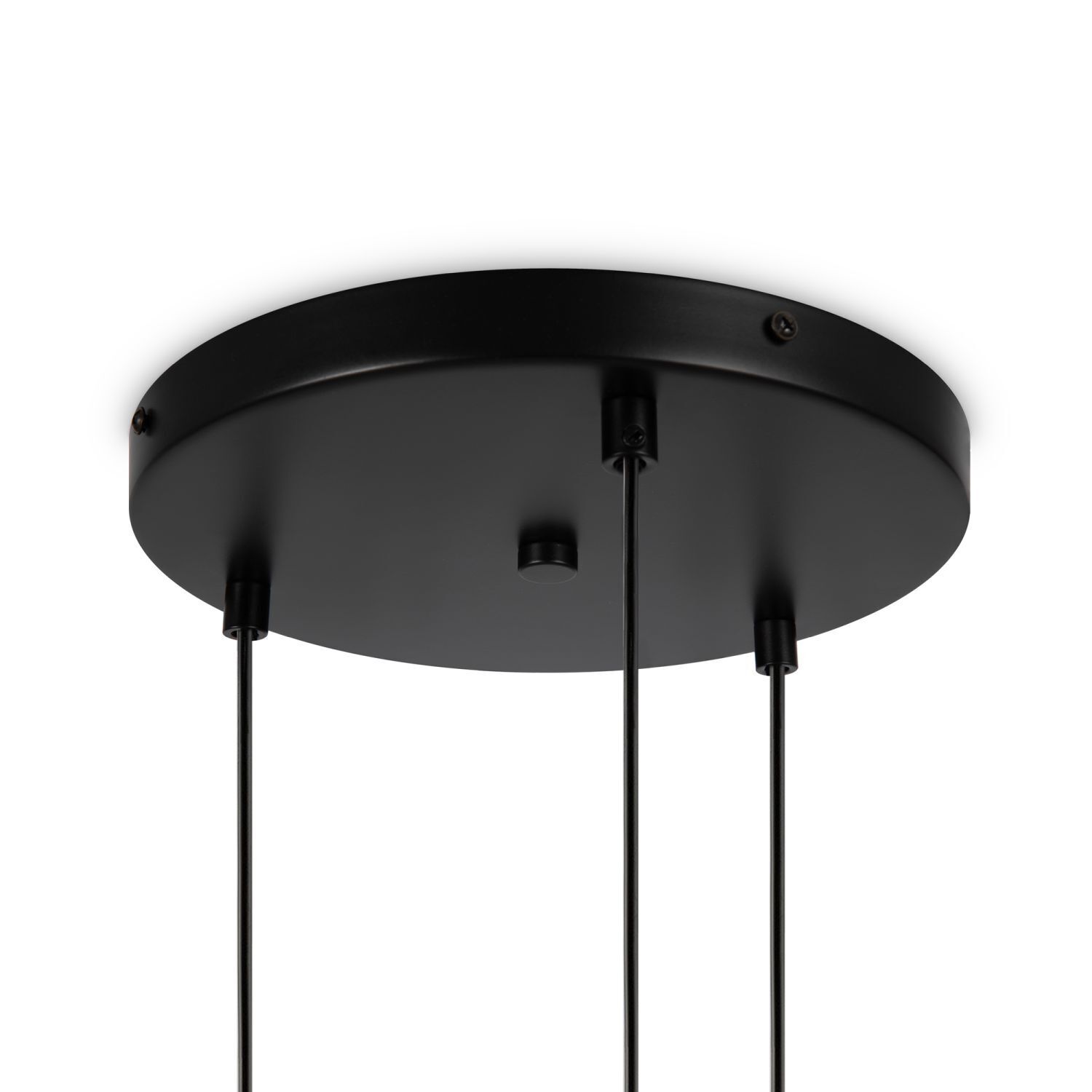 Lampe à suspendre métal verre E14 largeur 40 cm H : max. 222,5 cm
