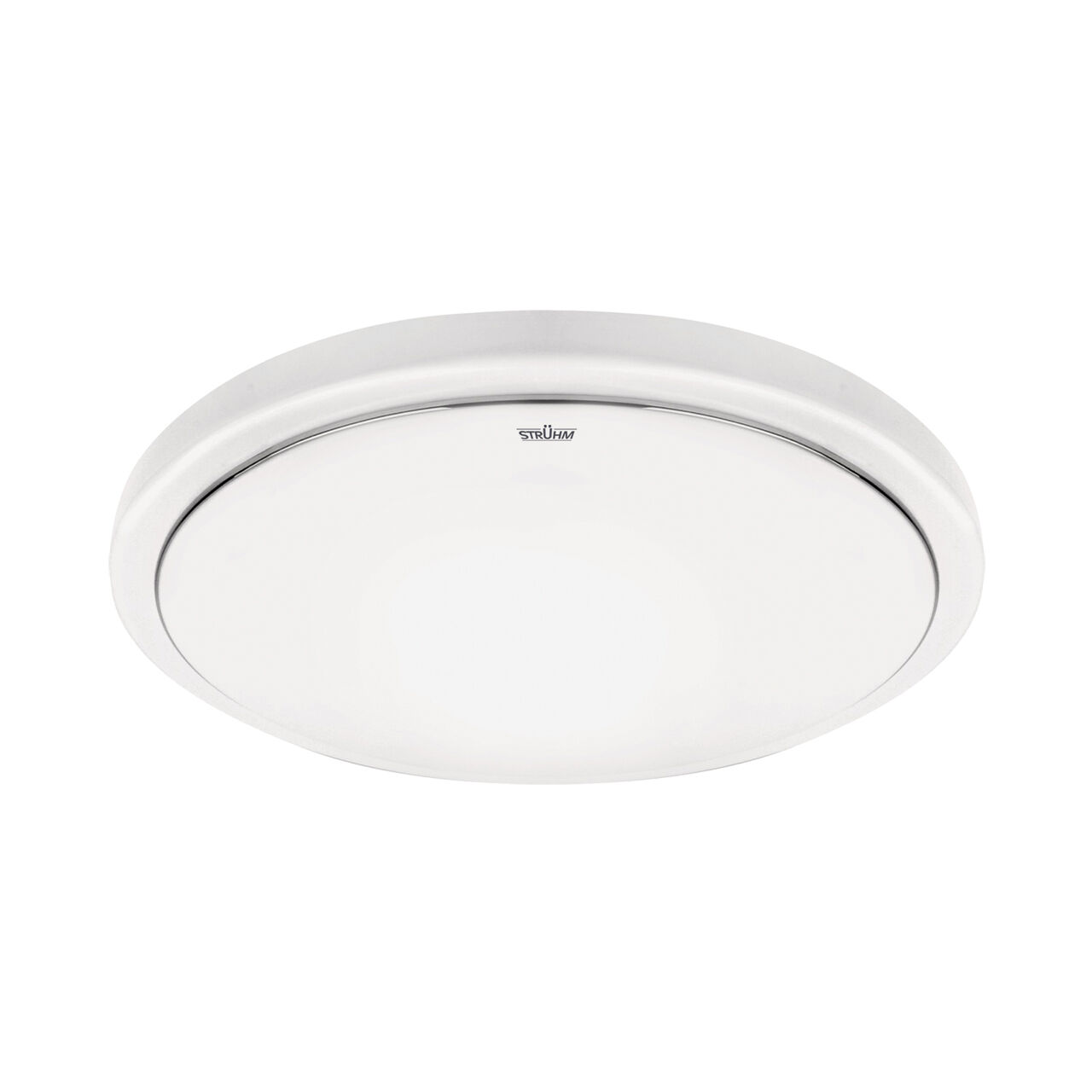 Plafonnier LED Salle de bain Détecteur de mouvement D : 26 cm IP44 Blanc