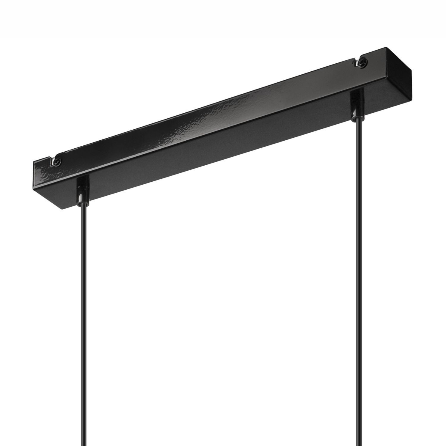 Lampe à suspendre 2 flammes E27 en noir or métal filaire