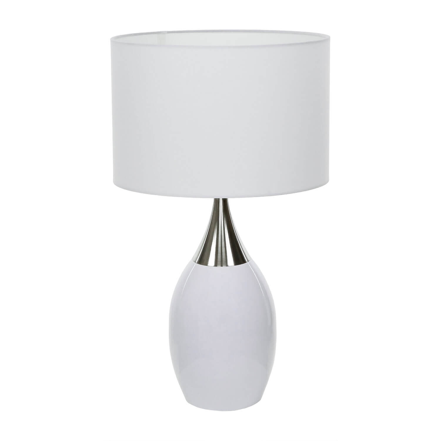 Tischleuchte Ø30cm Klassisch elegant Lampe, Tischlampe