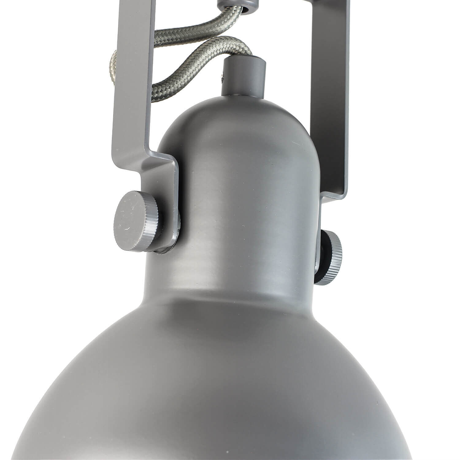 Spot Lampe Anthracite Métal rond Rétro pratique Beleuchtung