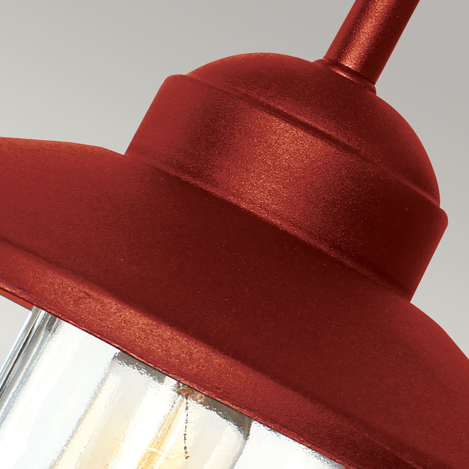 Applique murale extérieure acier inoxydable verre E27 IP44 Maritim rouge Bekleidung, Hut, Sonnenhut, Lampe
