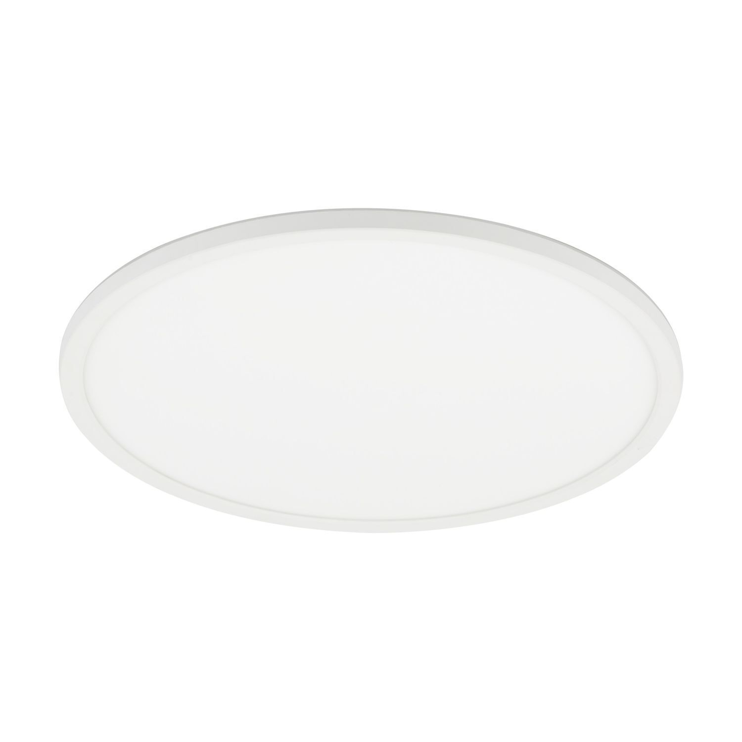 Plafonnier LED dimmable IP54 40 cm rond blanc 3 modes d'éclairage