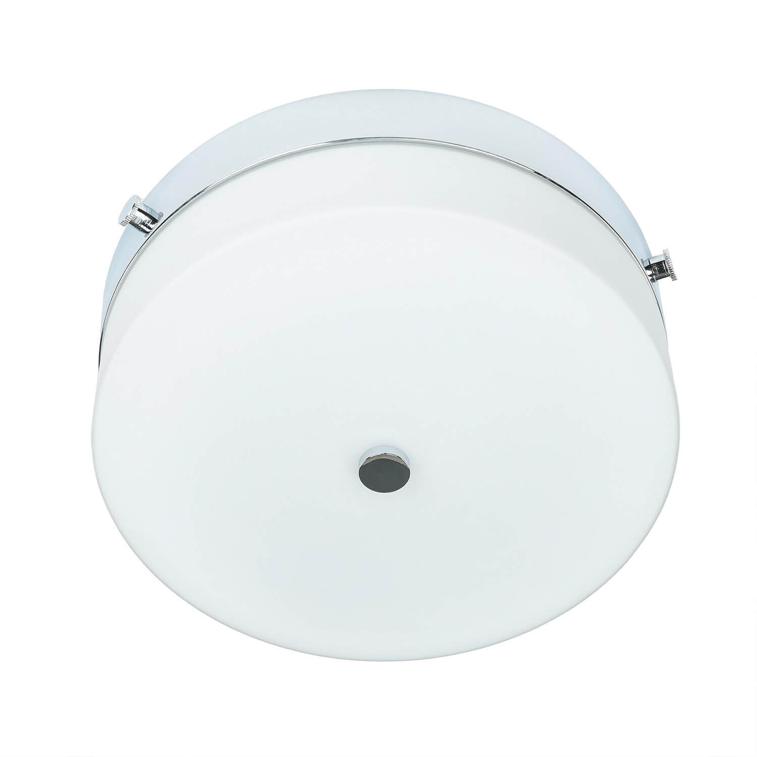 Plafonnier LED JANJA en chrome IP44 Ø25cm Lampe Deckenleuchte
