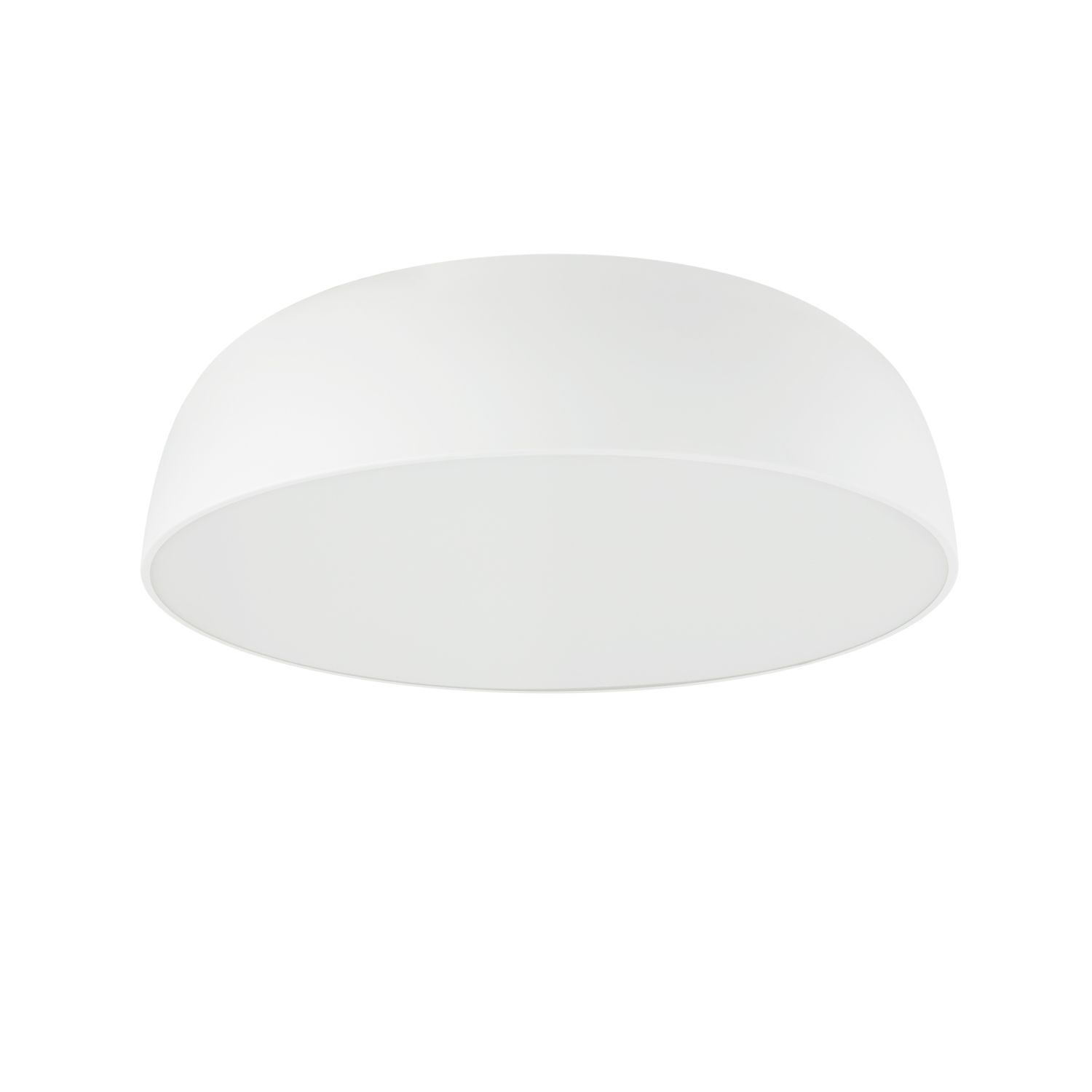 Plafonnier pauvre en fleurs Métal E27 Ø58 cm Blanc confortable