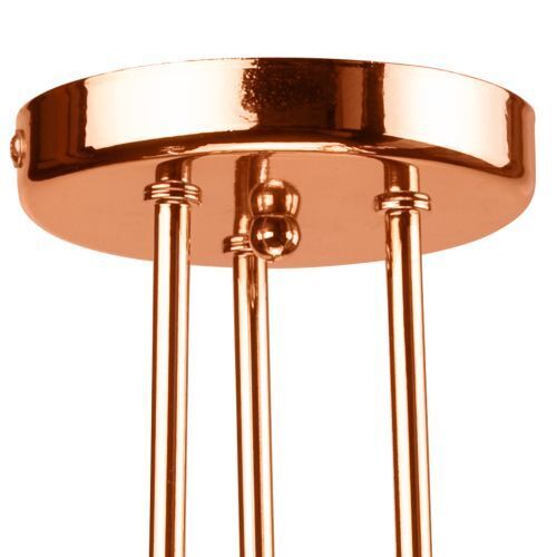 Plafonnier moderne en cuivre Lampe de salon