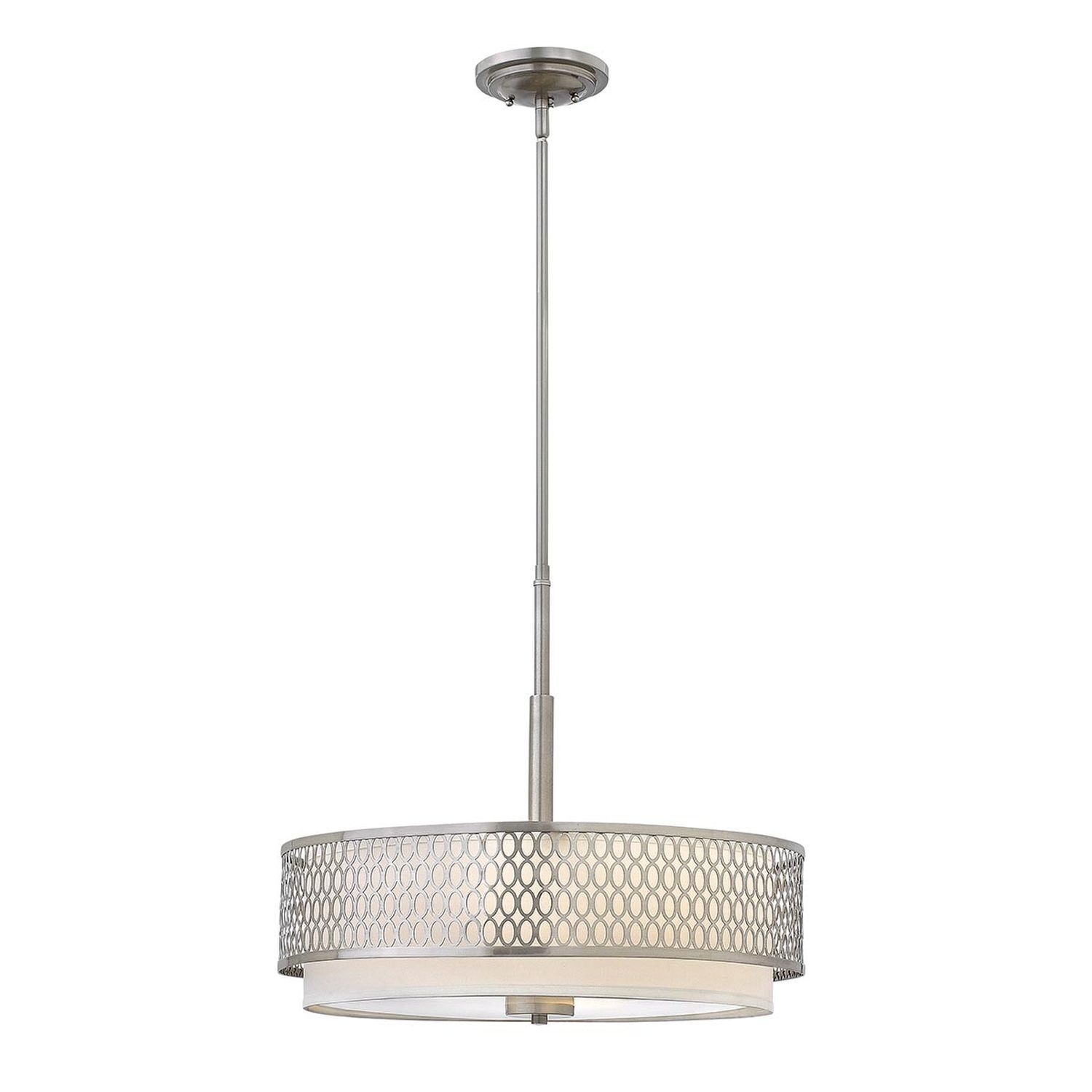 Lampe à suspendre ronde Ø 53,4 cm réglable en hauteur faible éblouissement