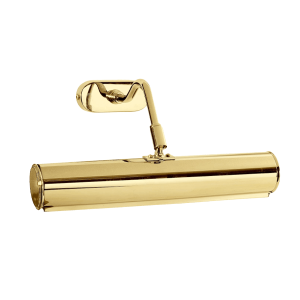 Lampe, Wand- oder Deckenleuchte, gold, Säulenlampe, Schirmloser Leuchtenkörper