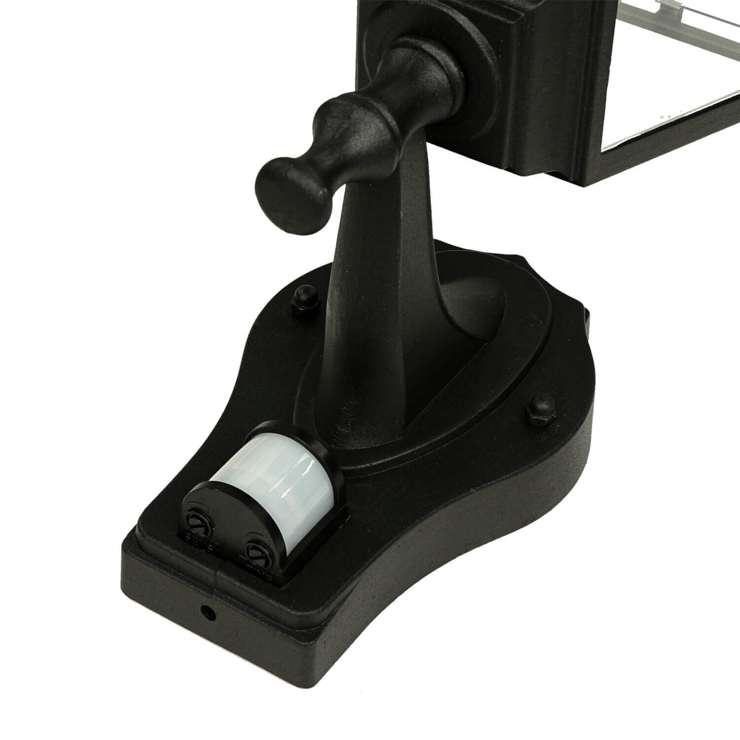 Lampe d'extérieur avec détecteur de mouvement IP44 noir TIROL Lampe d'extérieur avec détecteur de mouvement IP44 noir TIROL