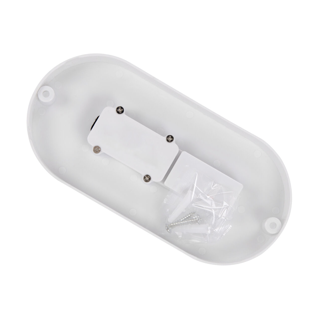 Plafonnier LED IP65 blanc ovale à faible éblouissement Wanne, Baden, Badewanne, Person, Whirlpool-Badewanne
