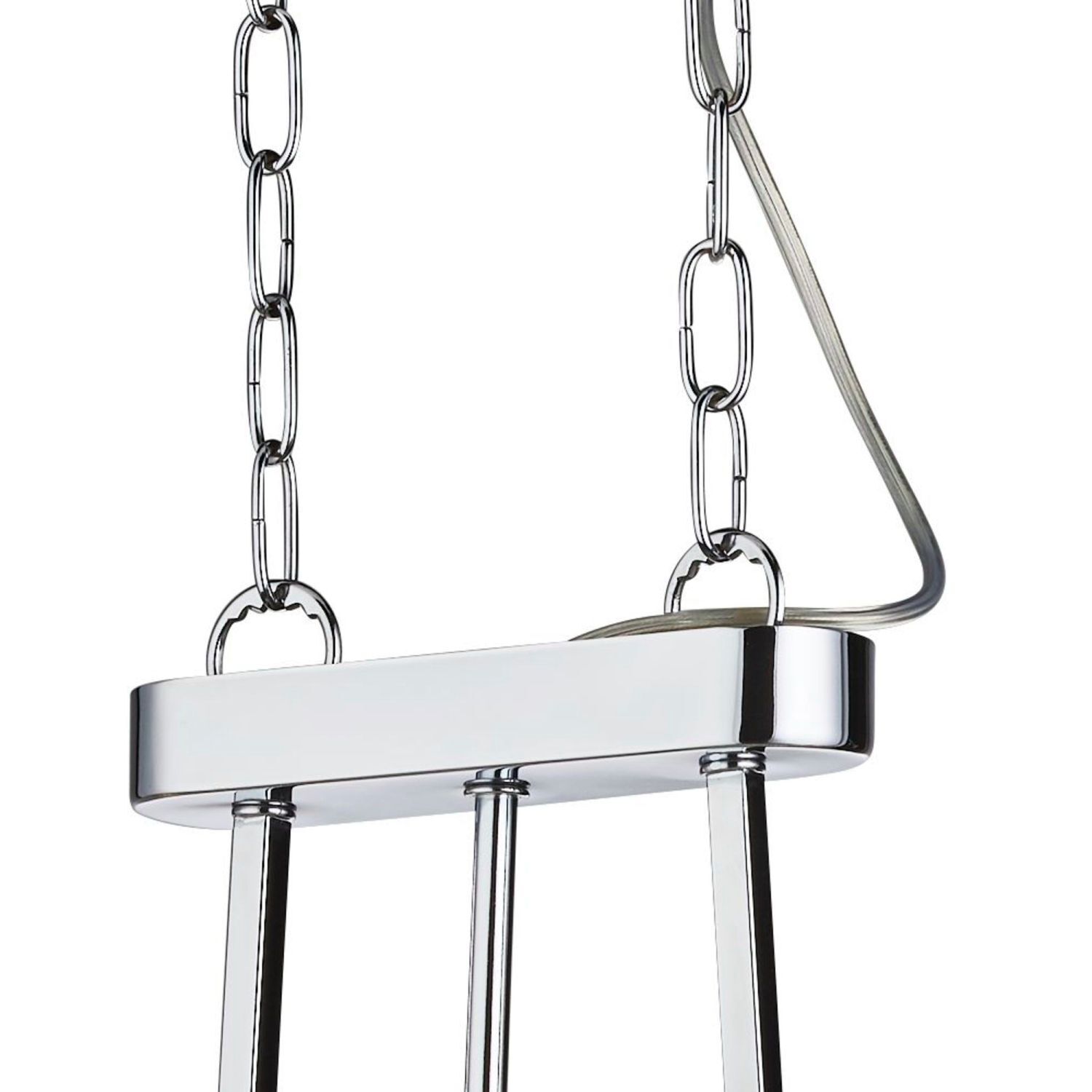 Suspension cristal 78 cm de long H : max. 1,5 cm 2x E14