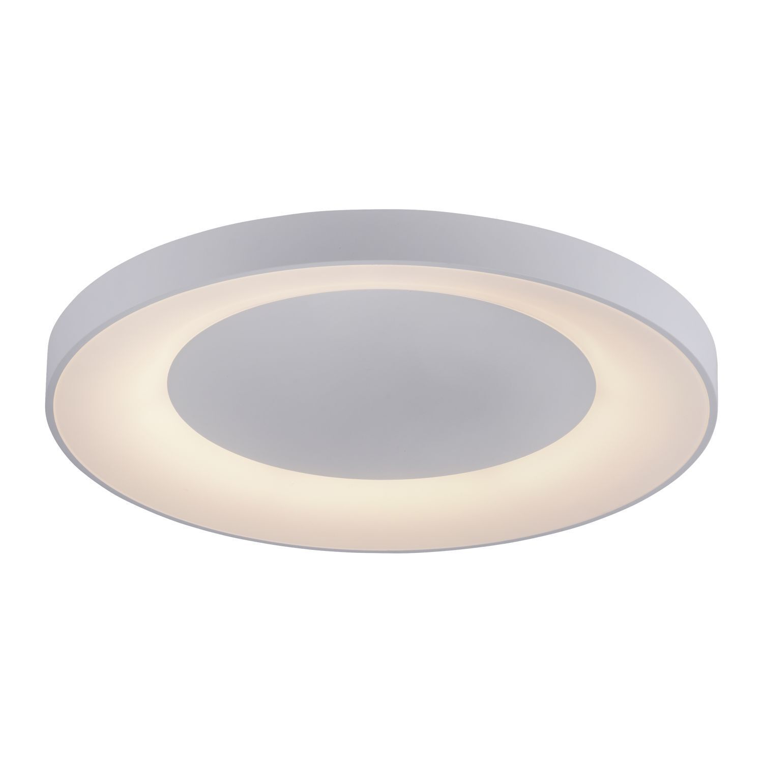 Lampe de plafonnier LED à intensité variable avec télécommande Blanc Ø70 cm Deckenleuchte, Leuchte