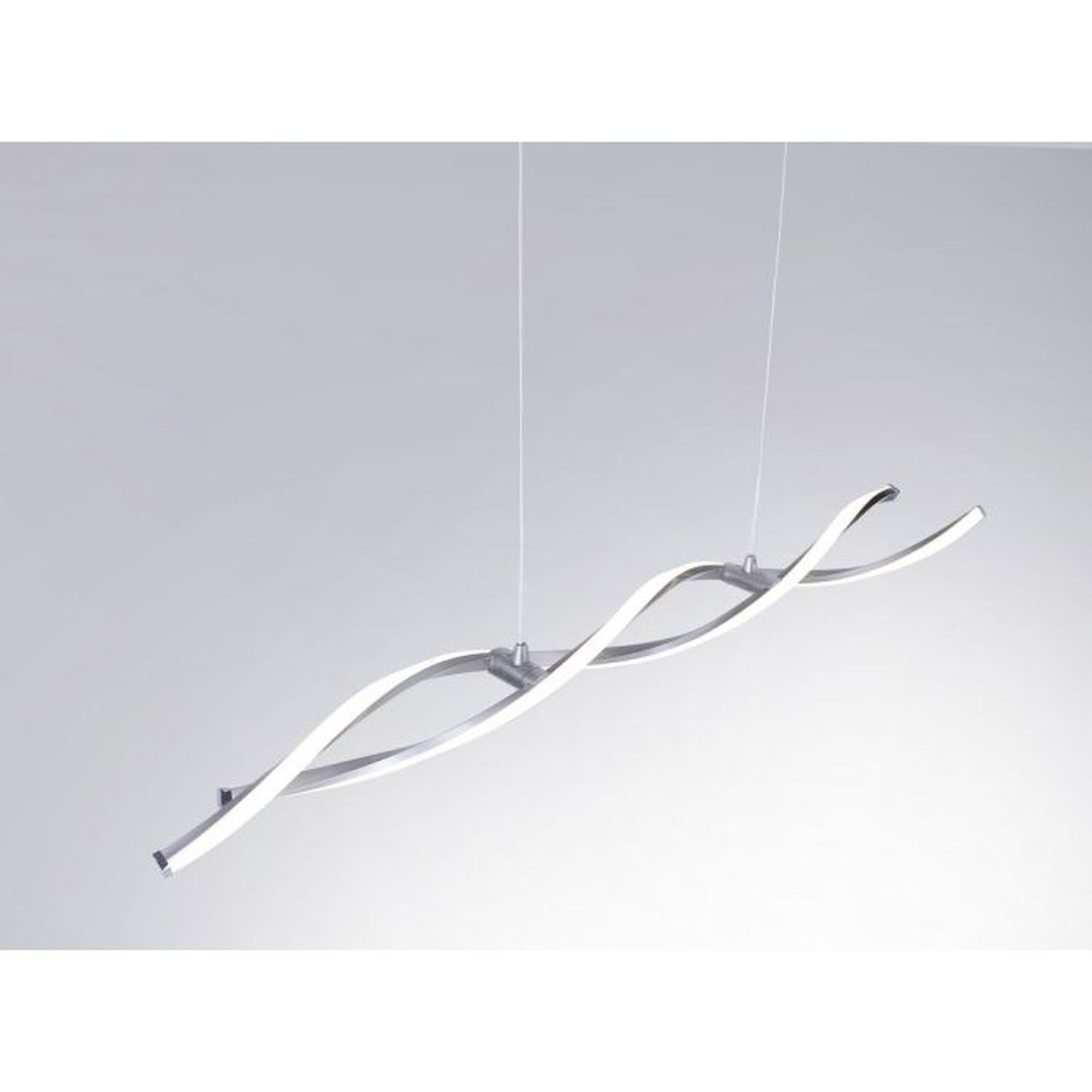 Grande lampe LED suspendue en acier 110 cm 3000 K dimmable