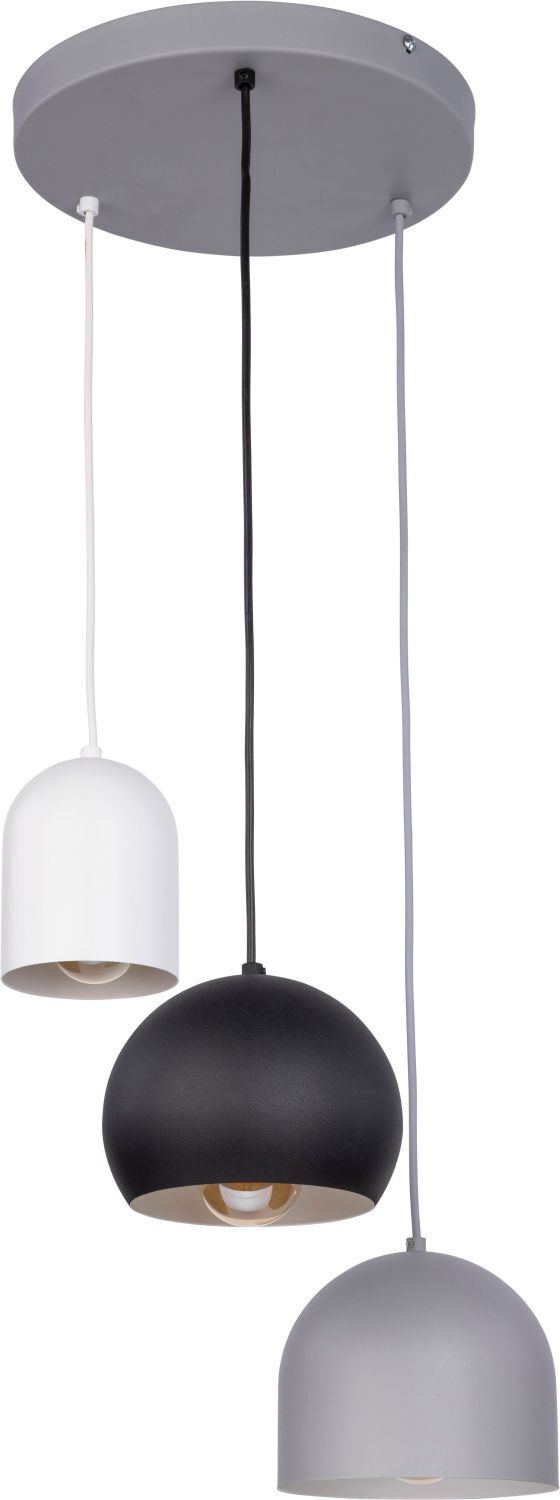 Suspension Gris Blanc Noir Lampe de table