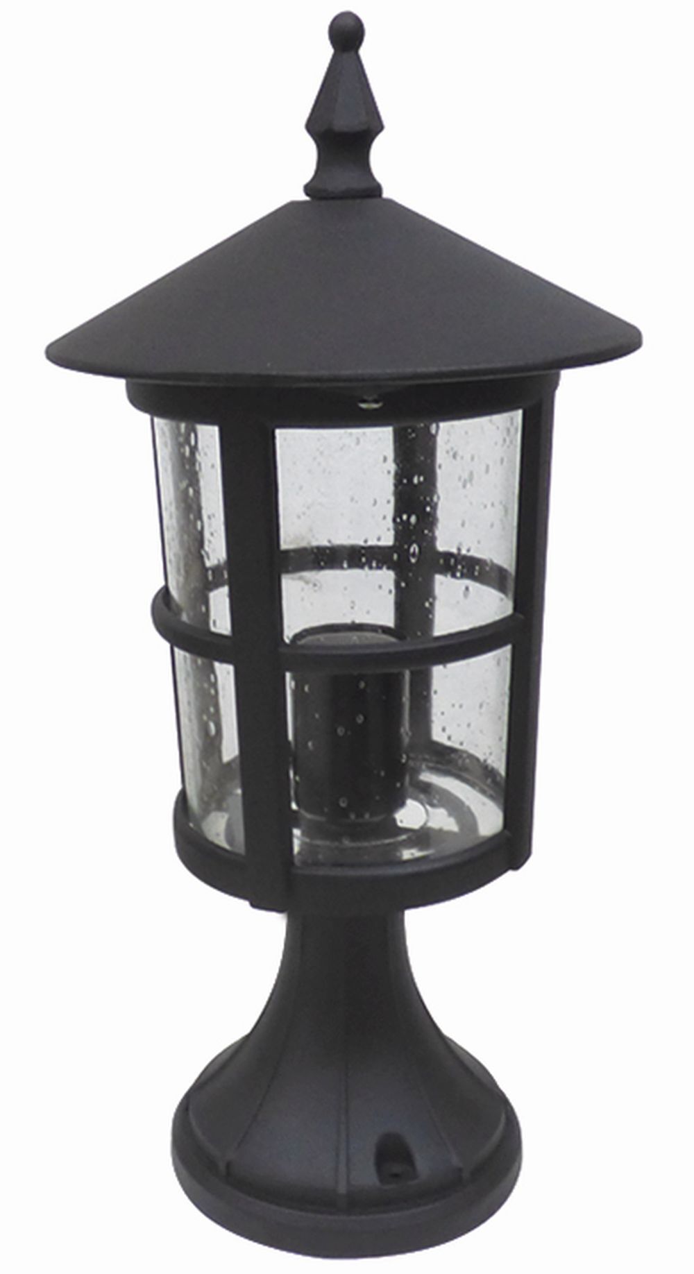 Lampe d'extérieur nostalgique HENA Noir IP43 E27