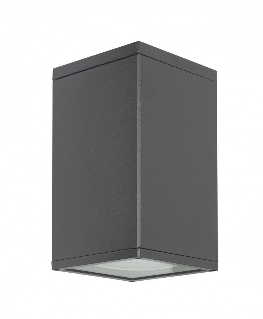 Lampe d'extérieur Anthracite IP54 H:21cm E27 Plafonnier