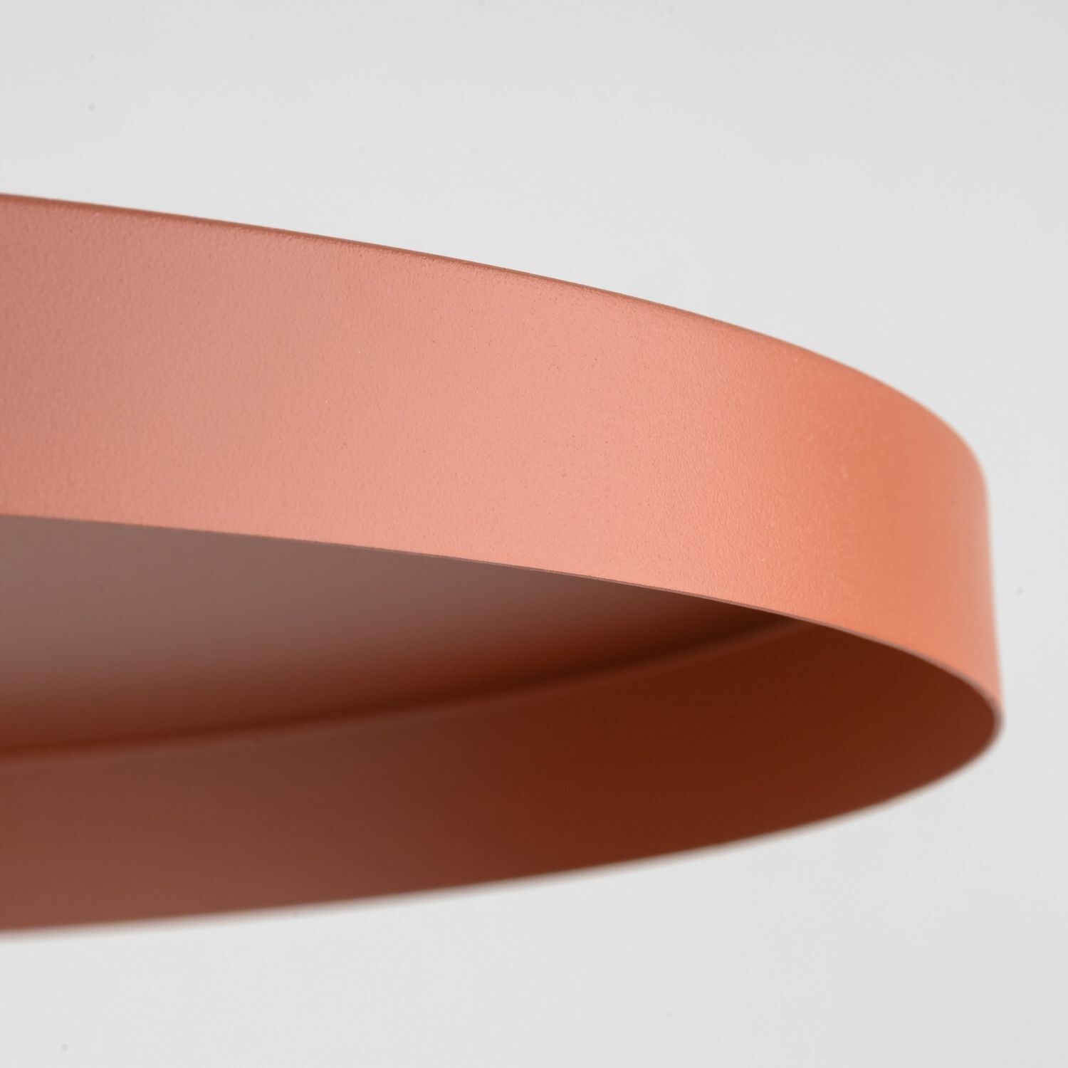 Lampe à suspendre ronde E27 Ø40 cm Vintage brun rouge brique