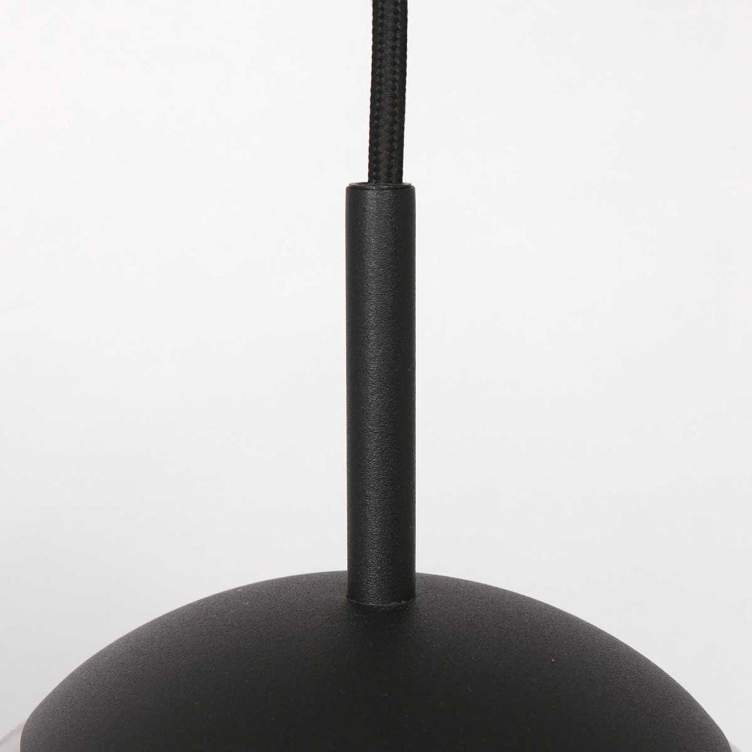 Lampe à suspendre Noir Gris Fumé E27 Ø30 cm Stylé Moderne